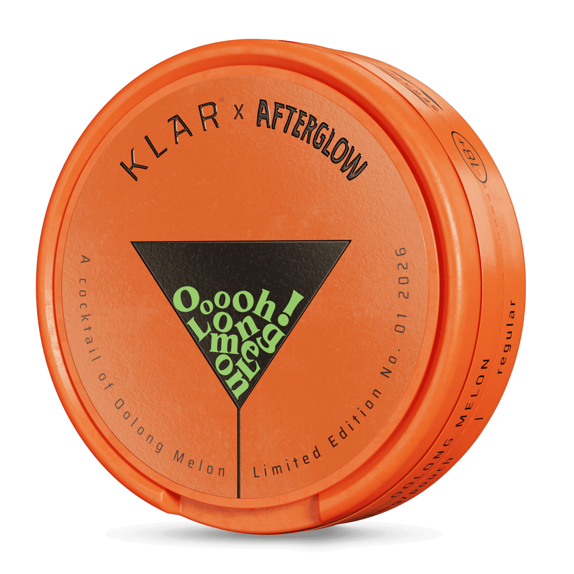 KLAR Bioceramic nicotine pouches in oolong melon