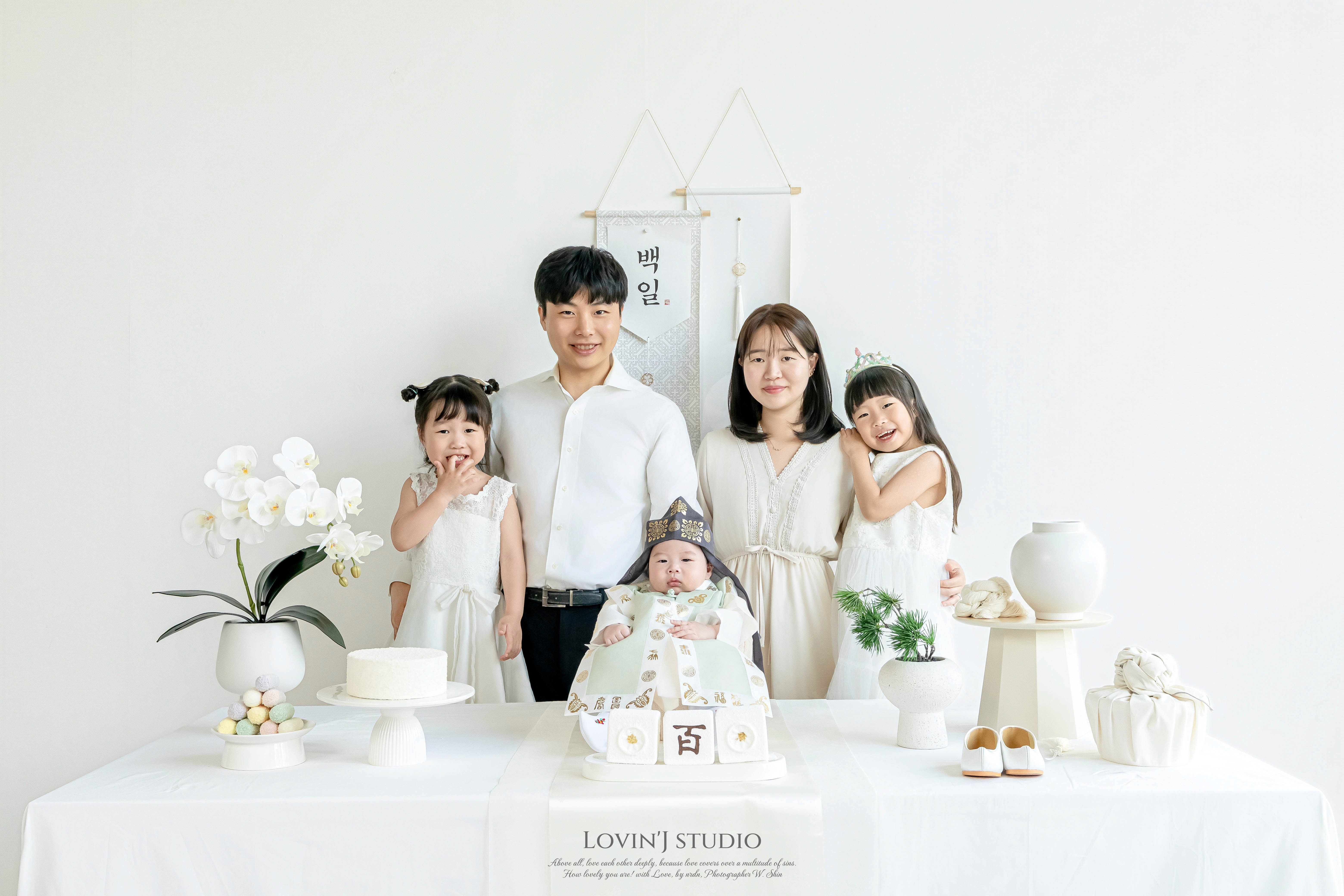 동탄 가족사진 추천 | 백일사진 & 대가족 촬영 - 너를담는사진관