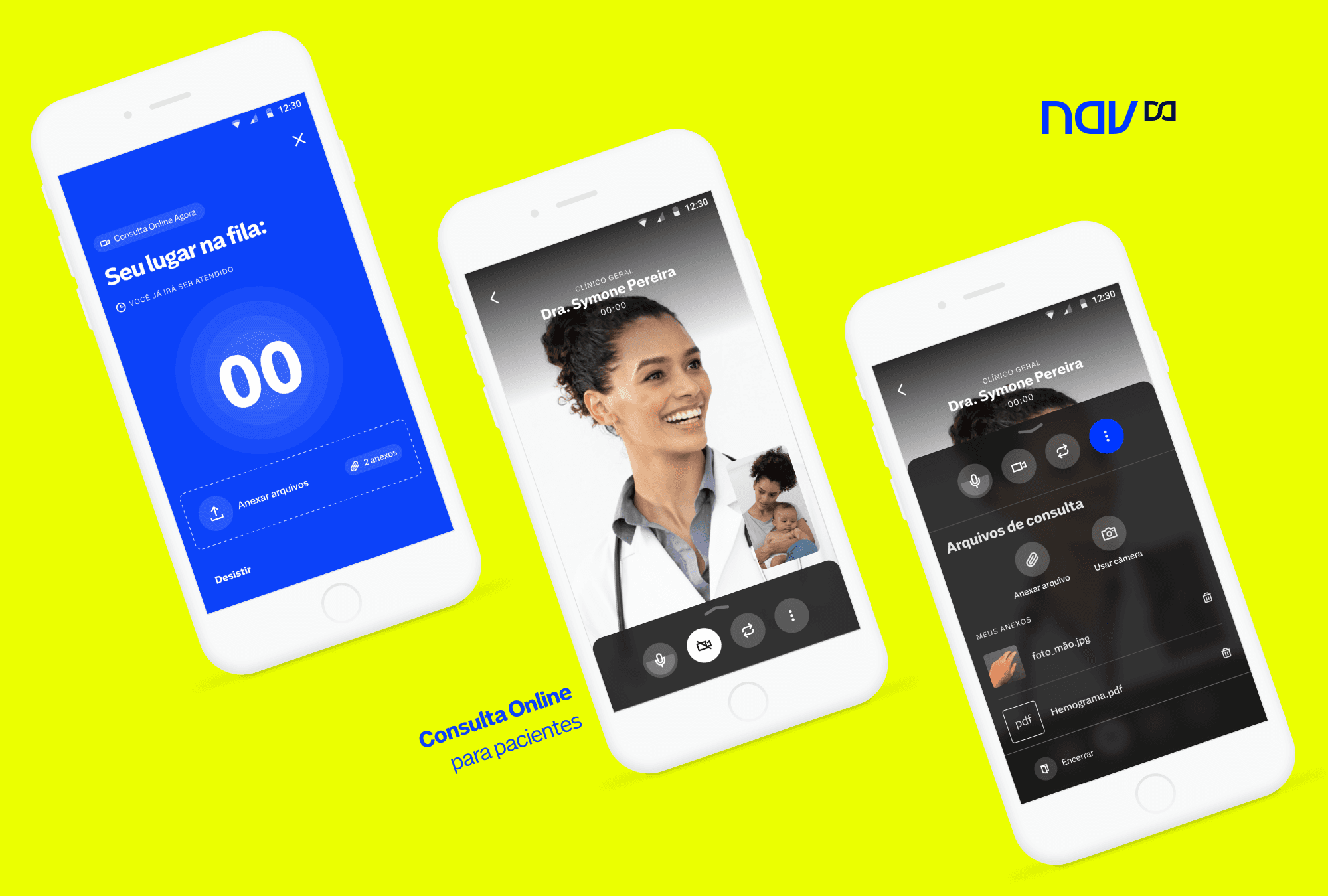 Nav • Consulta online para pacientes