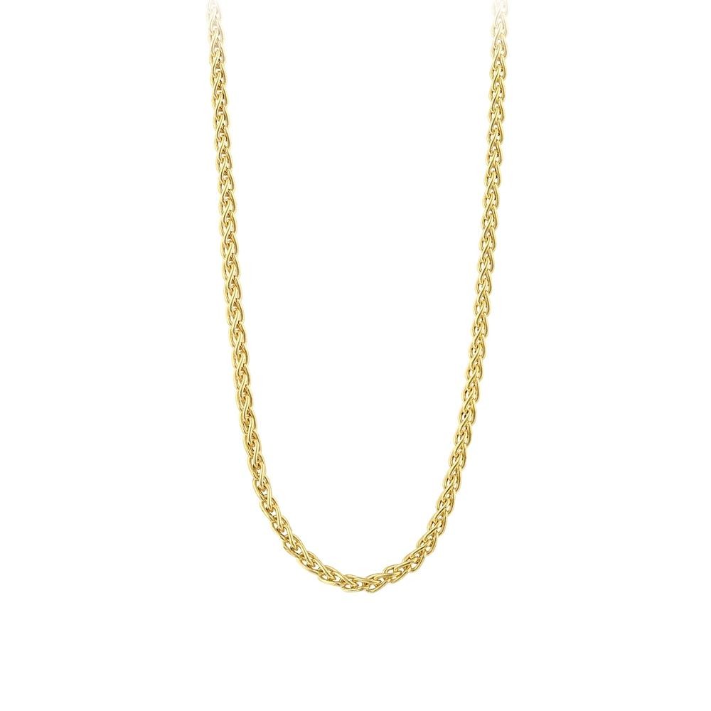 Assos Pırlanta 14 Ayar Altın Zincir Kolye 45 cm Tasarımı