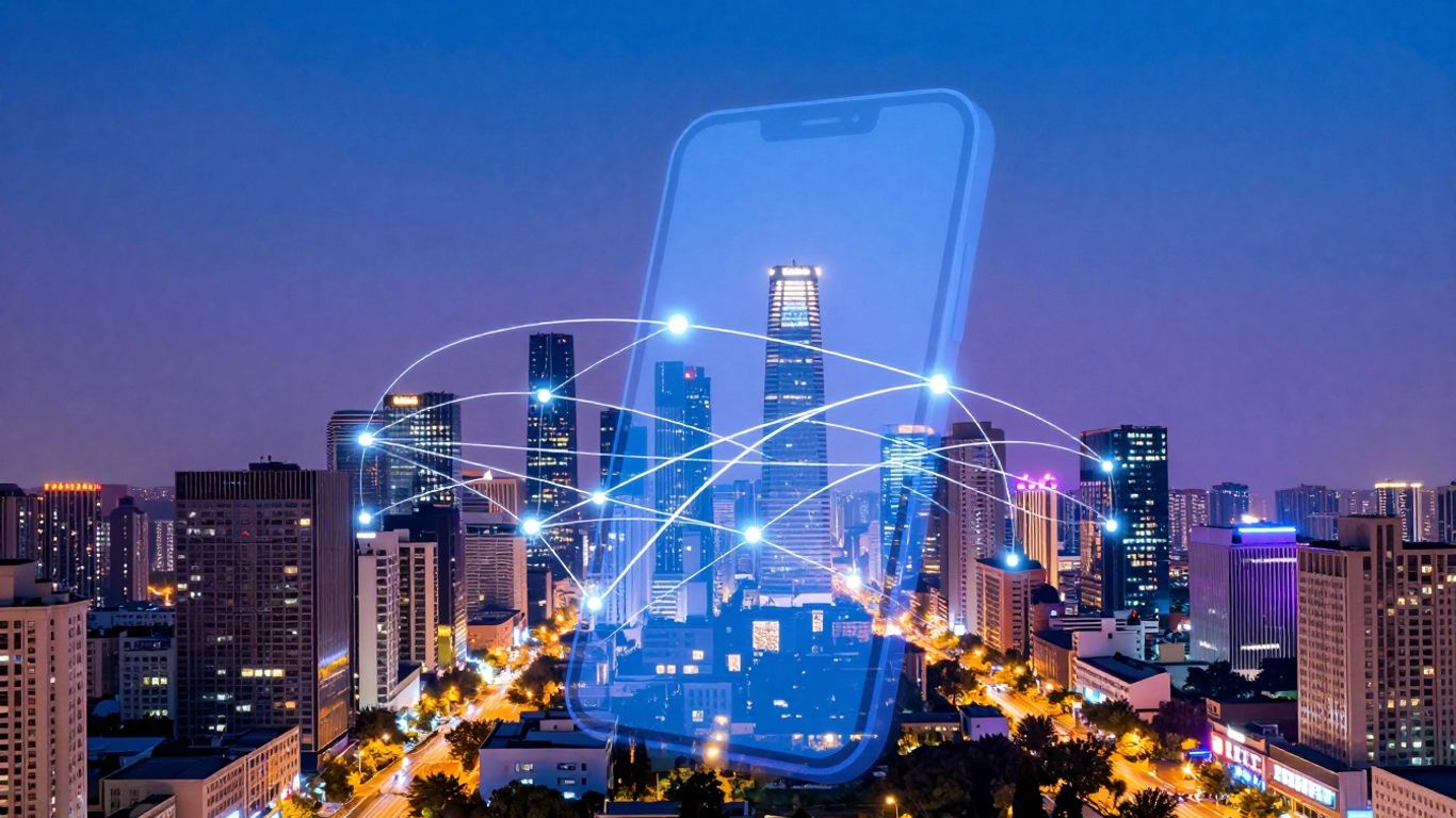 Mobile solutions connecting a city with AI.