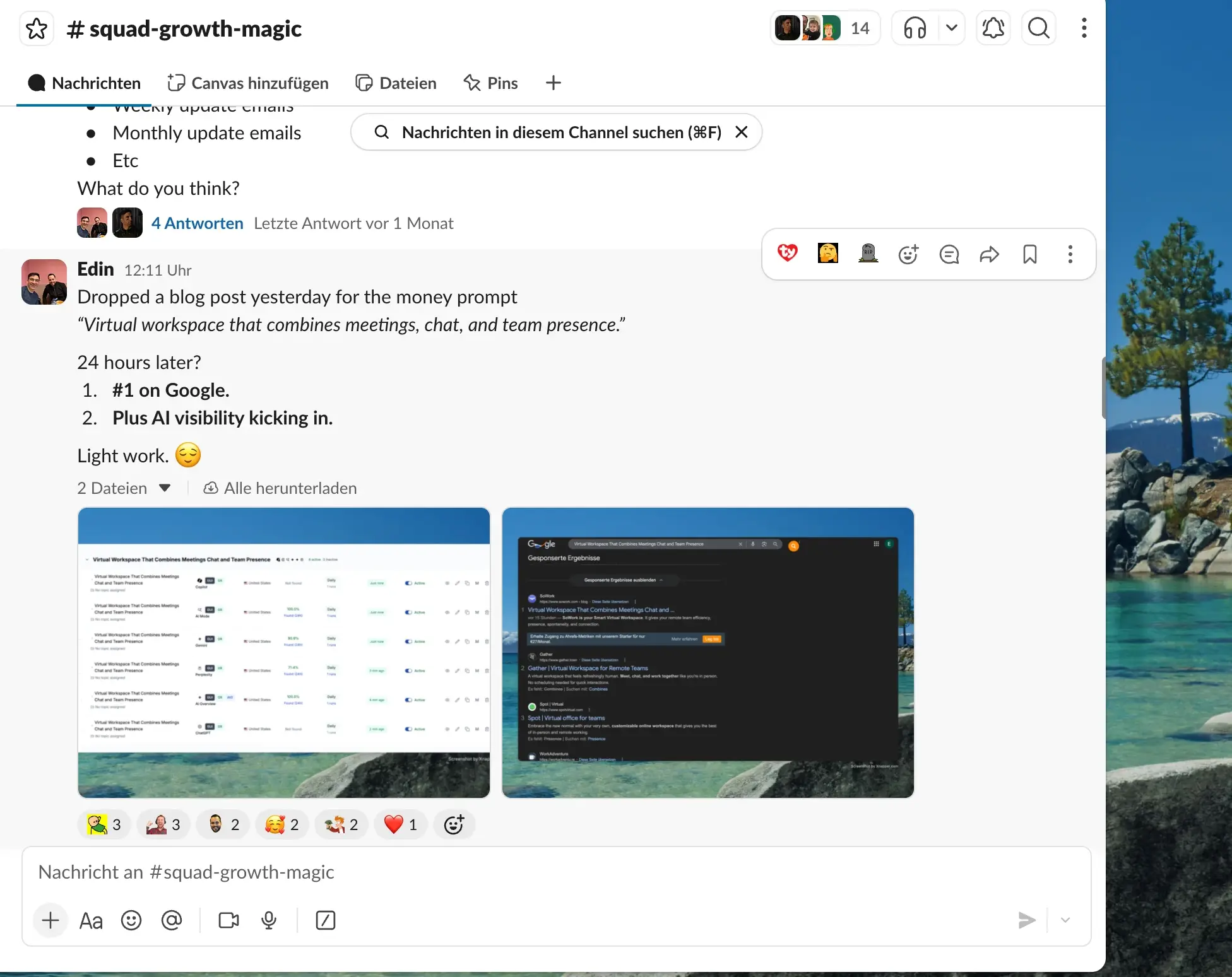 Slack Chat sa klijentom