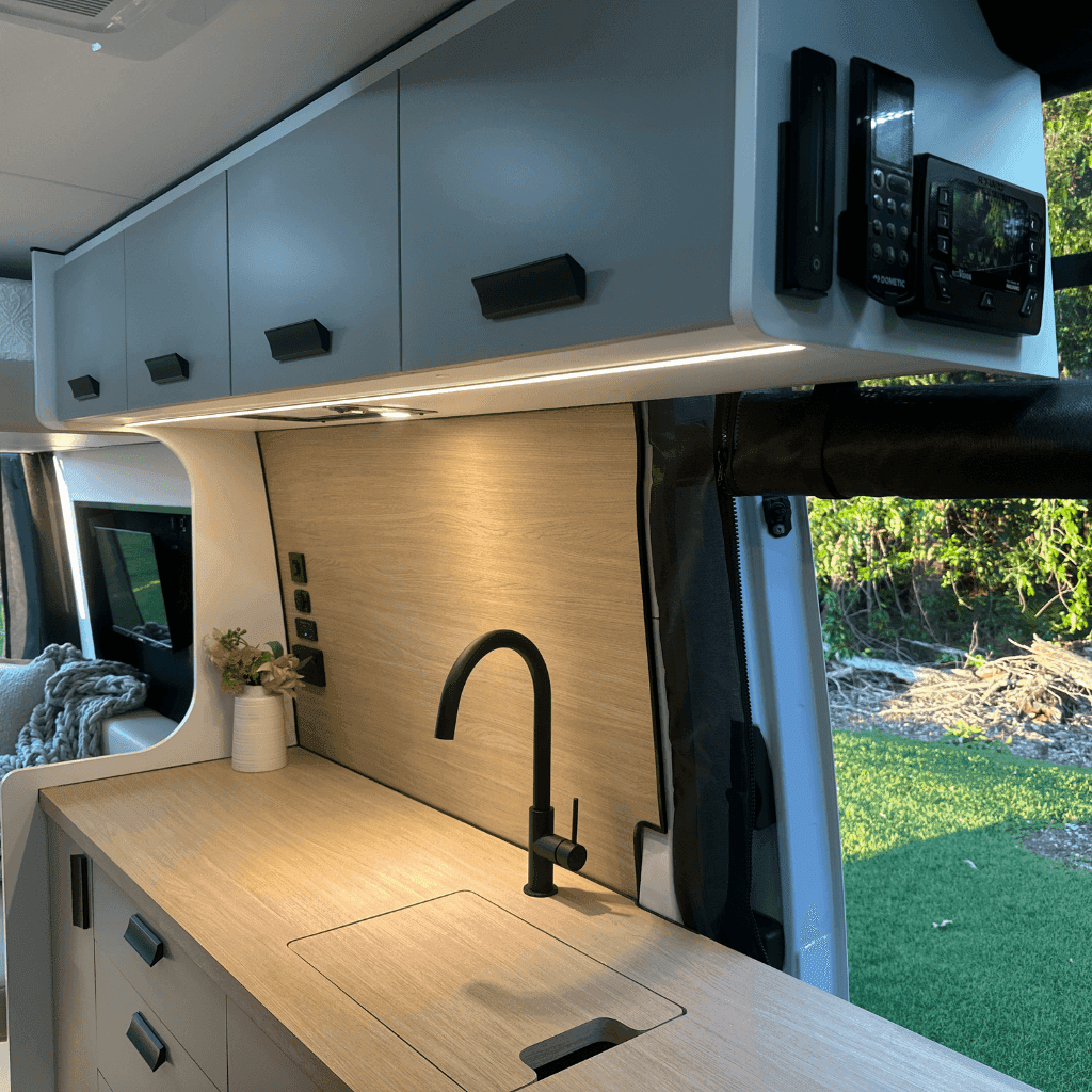 Campervan kitchen