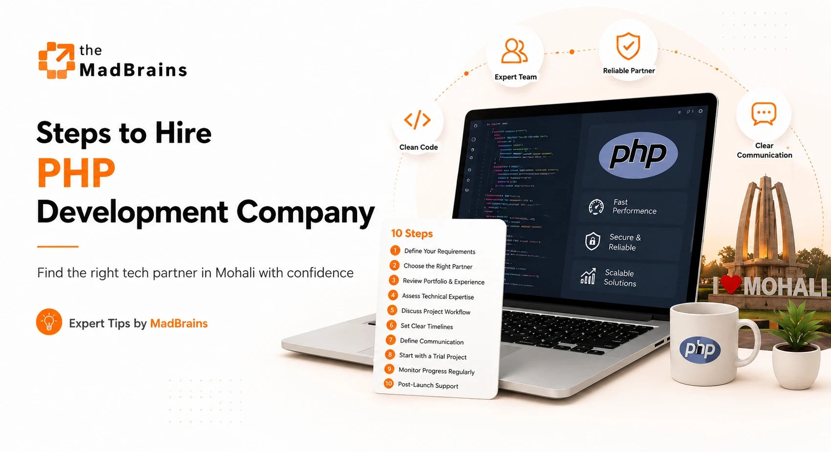 PHP Development Company Hiring Guide Illustration