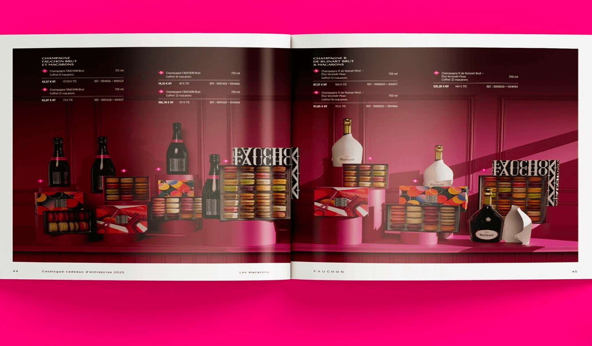 Digital Twins of Fauchon CPG Products for Print Catalog