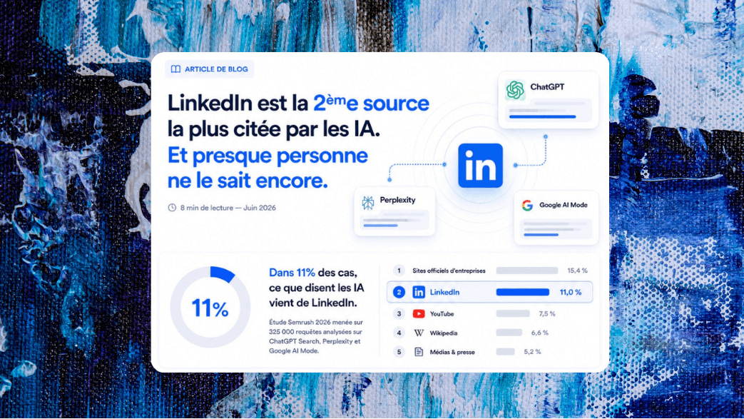 LinkedIn 2e source dans les IA
