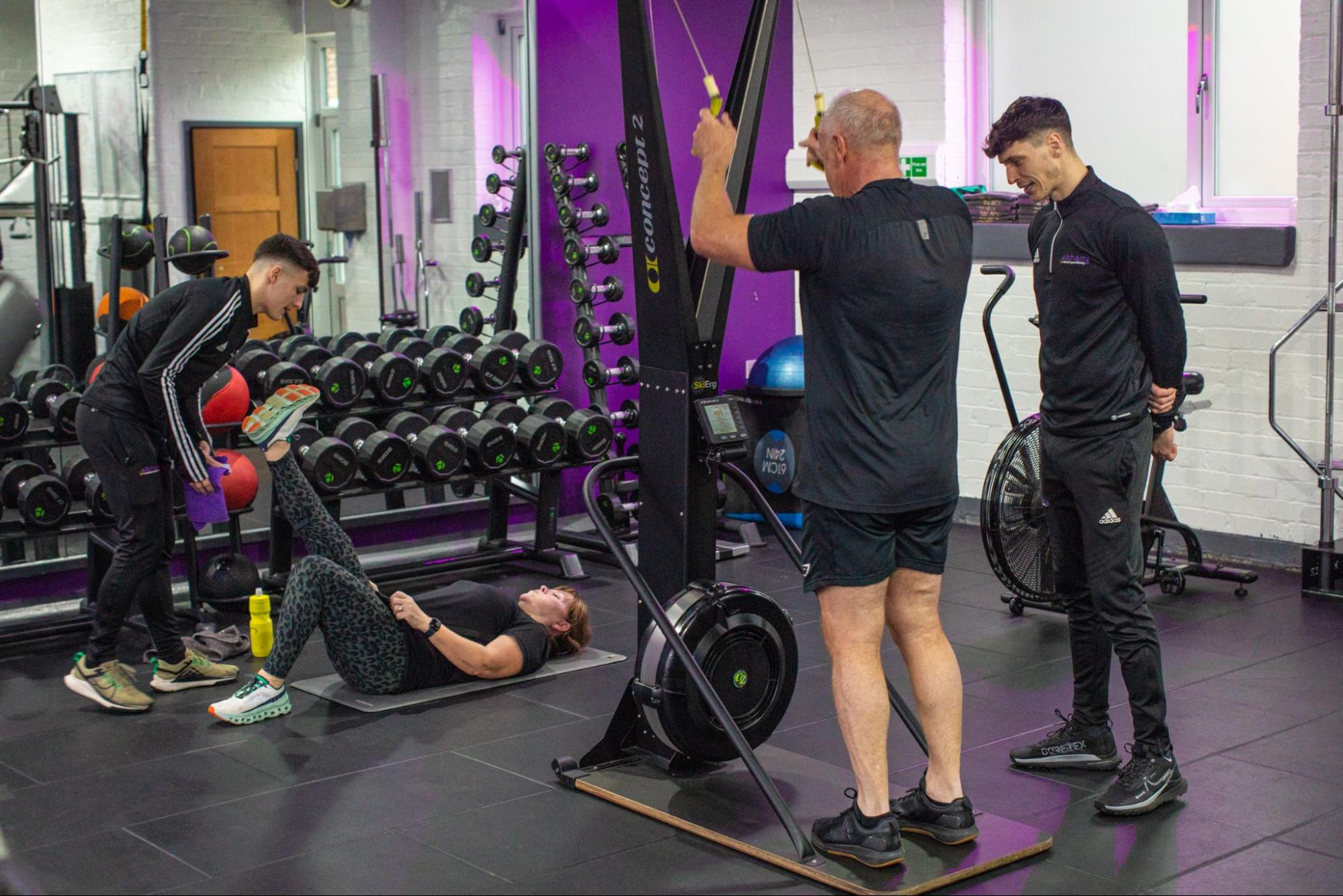 be part of a fitness community