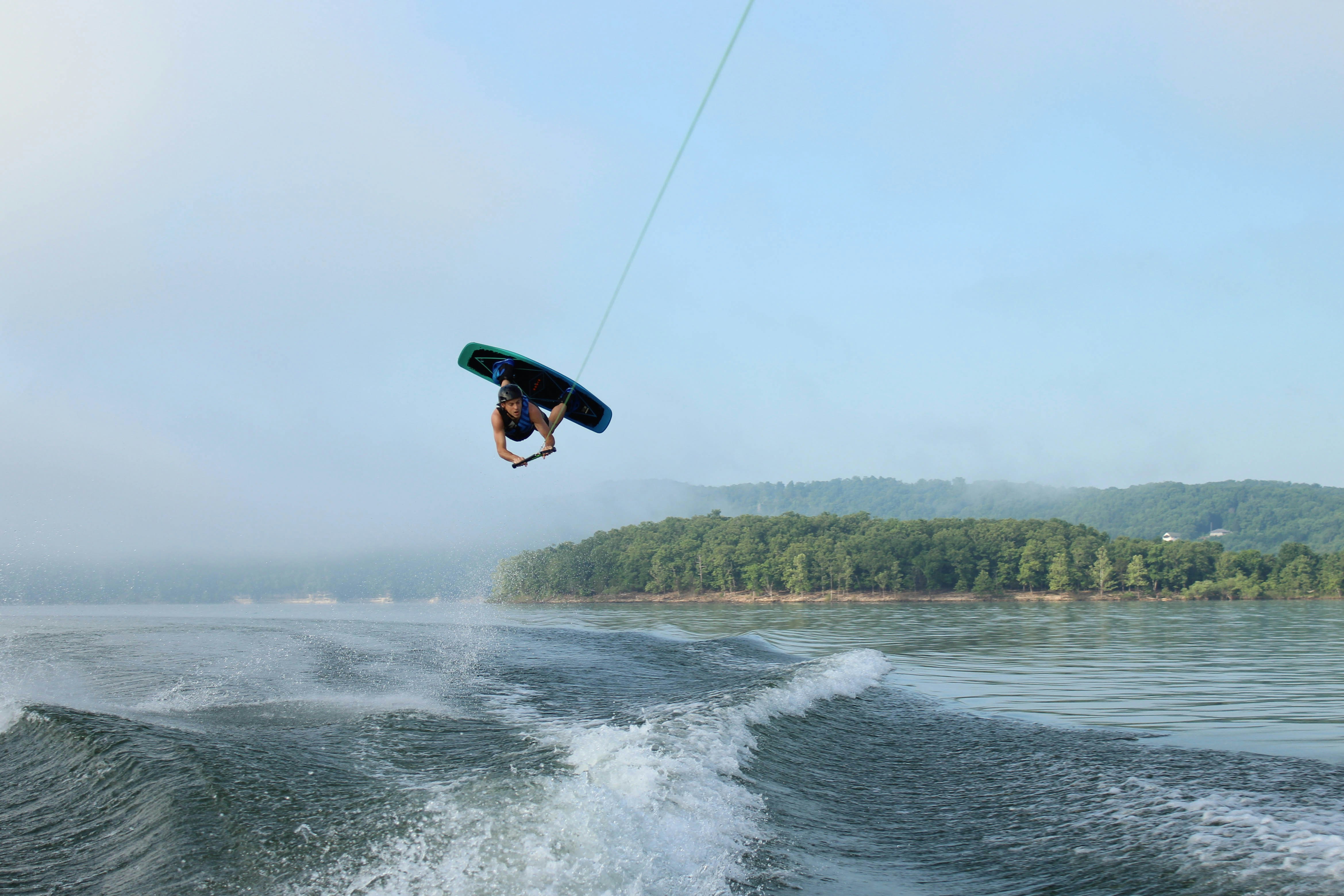 Kite surf fotografie met korte sluitertijd