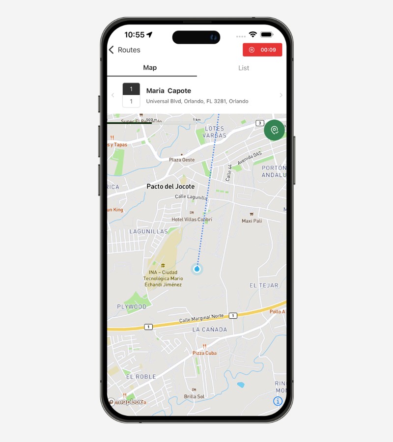 Woman from the support team is attending a call