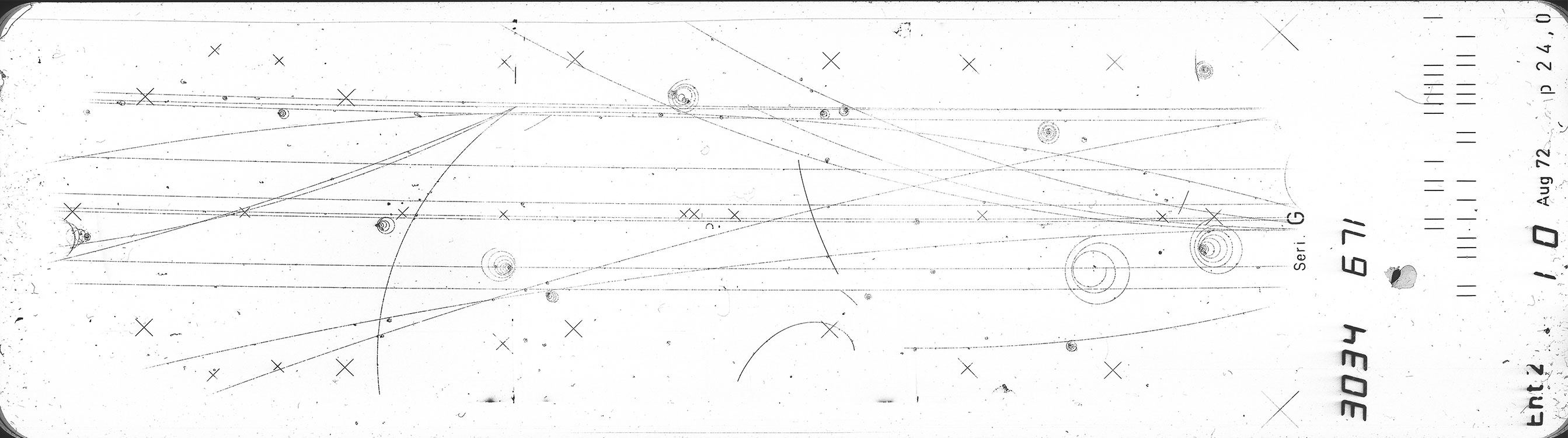 original particle collision photograph