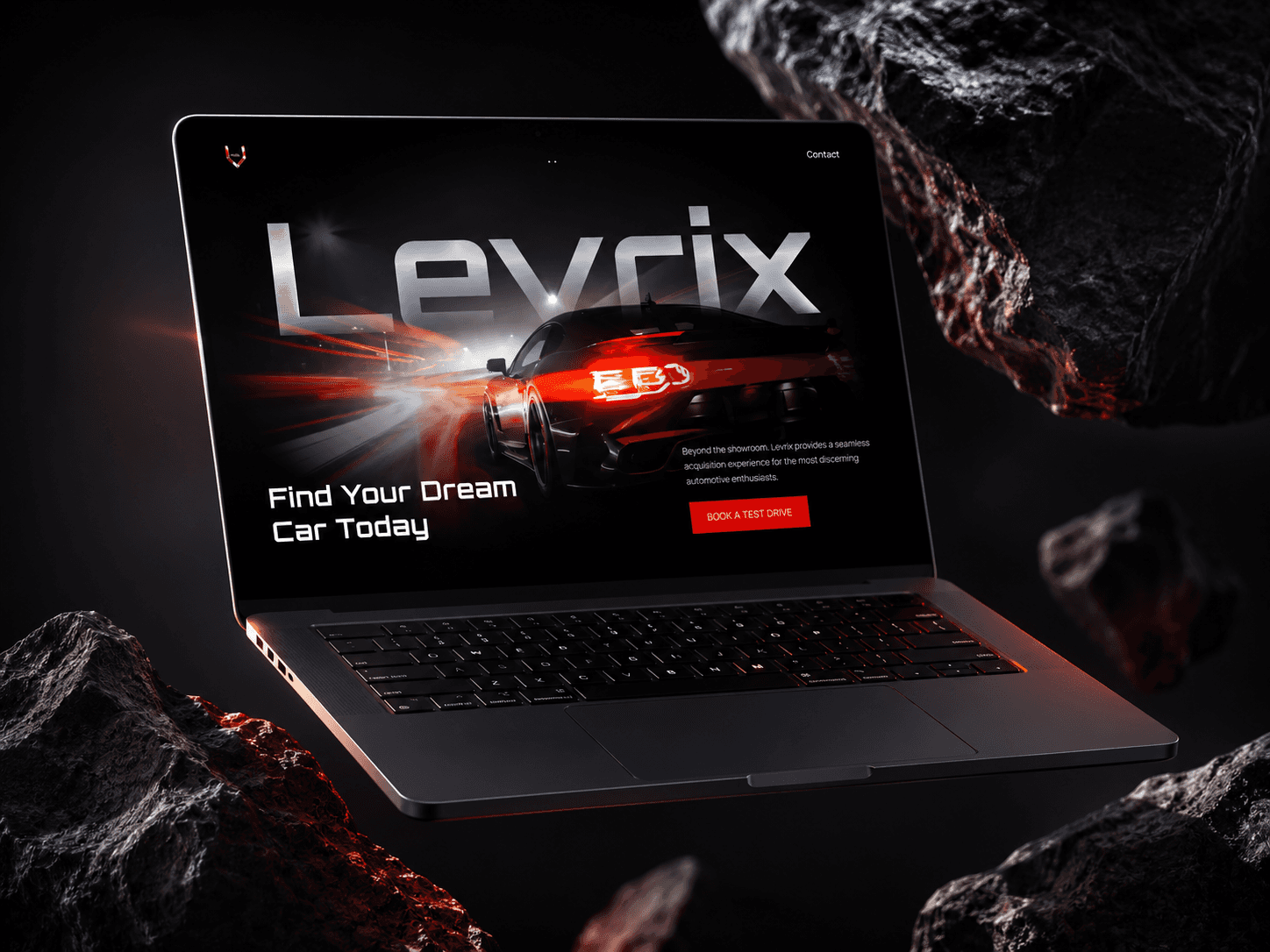 High-performance web design project for a tech-driven product