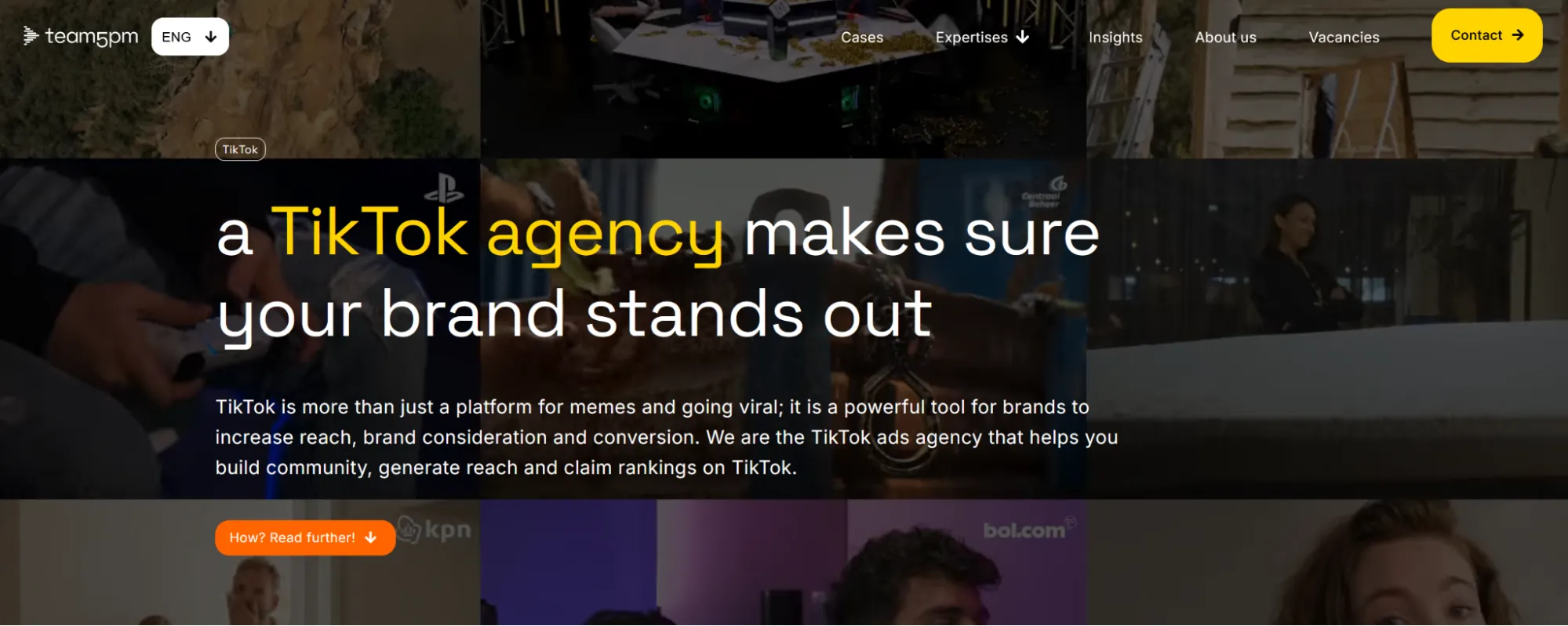 Team5pm - Best for Data-led TikTok visibility strategies