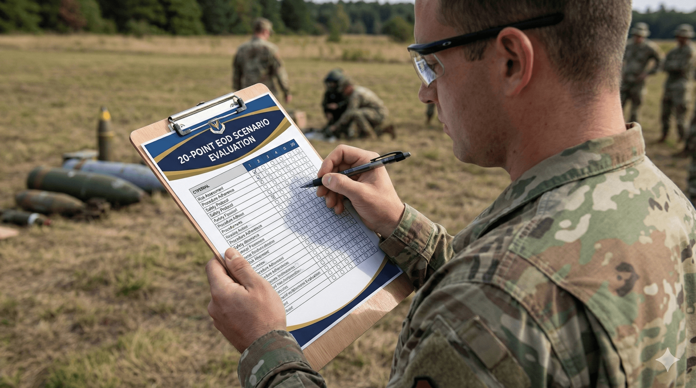 Objective 20-point grading system with transparent criteria