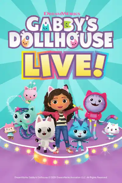 Εισιτήρια για το Gabby's Dollhouse Live! στο Eventim Apollo του Λονδίνου, 31 Μαρτίου και 1 Απριλίου 2026