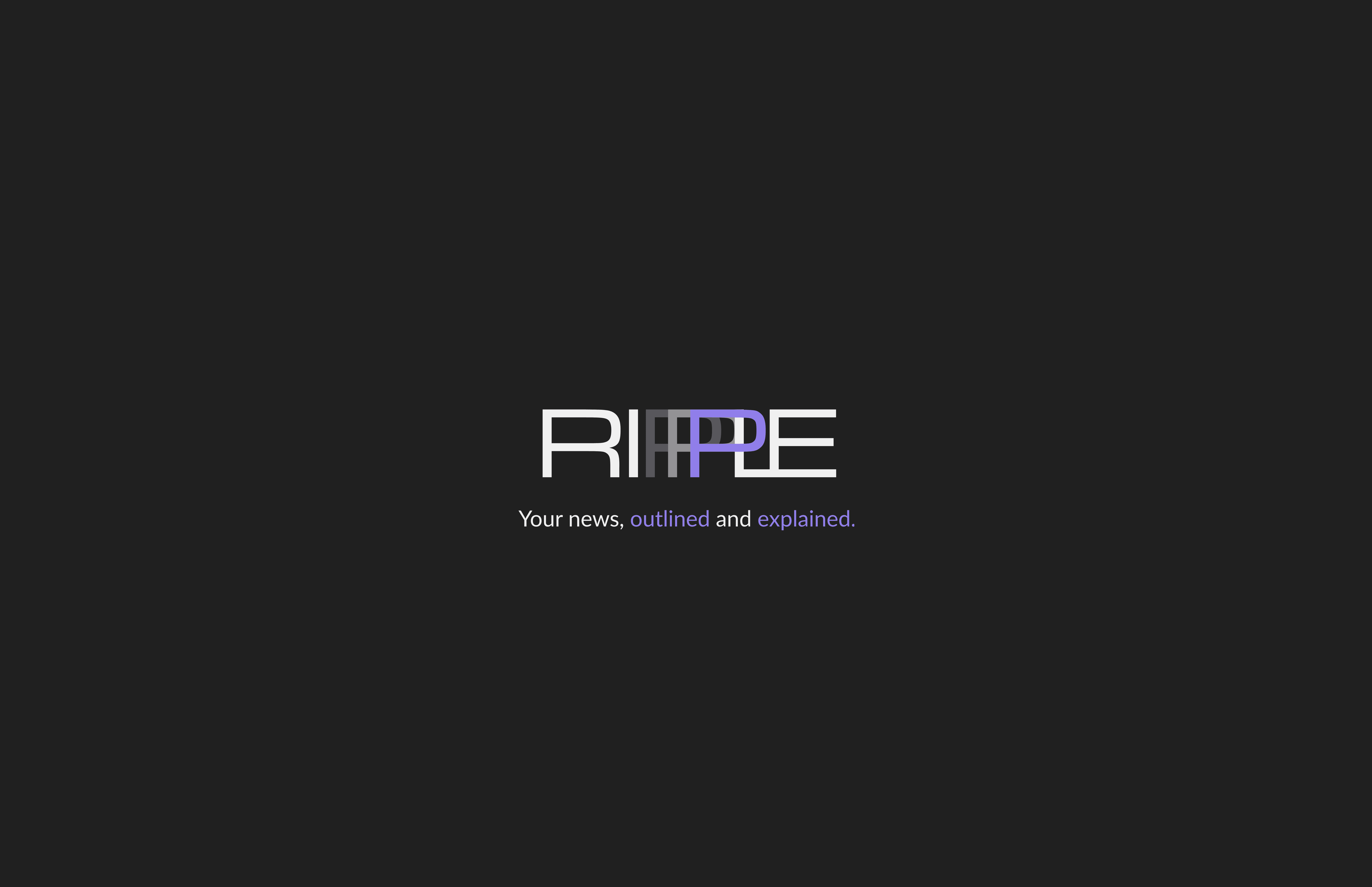 Hero image: "Blue" project title