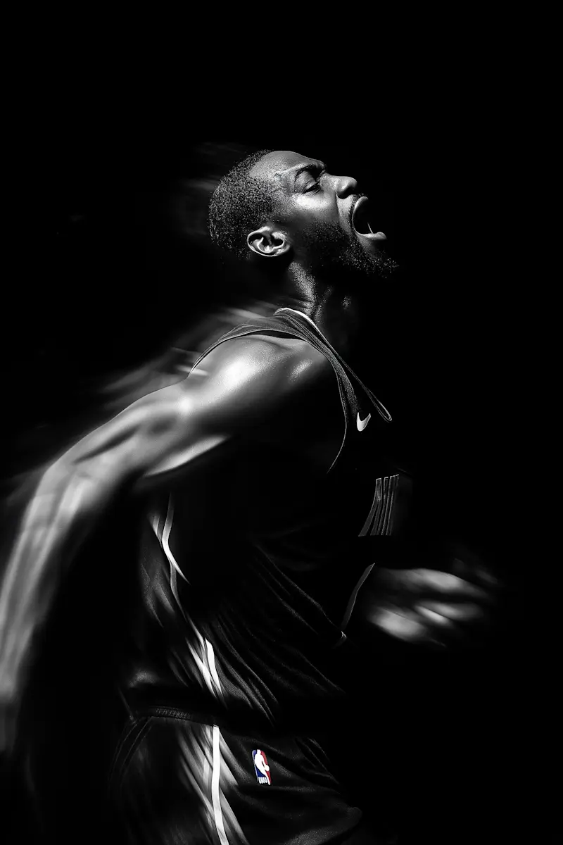 man running holding basket ball