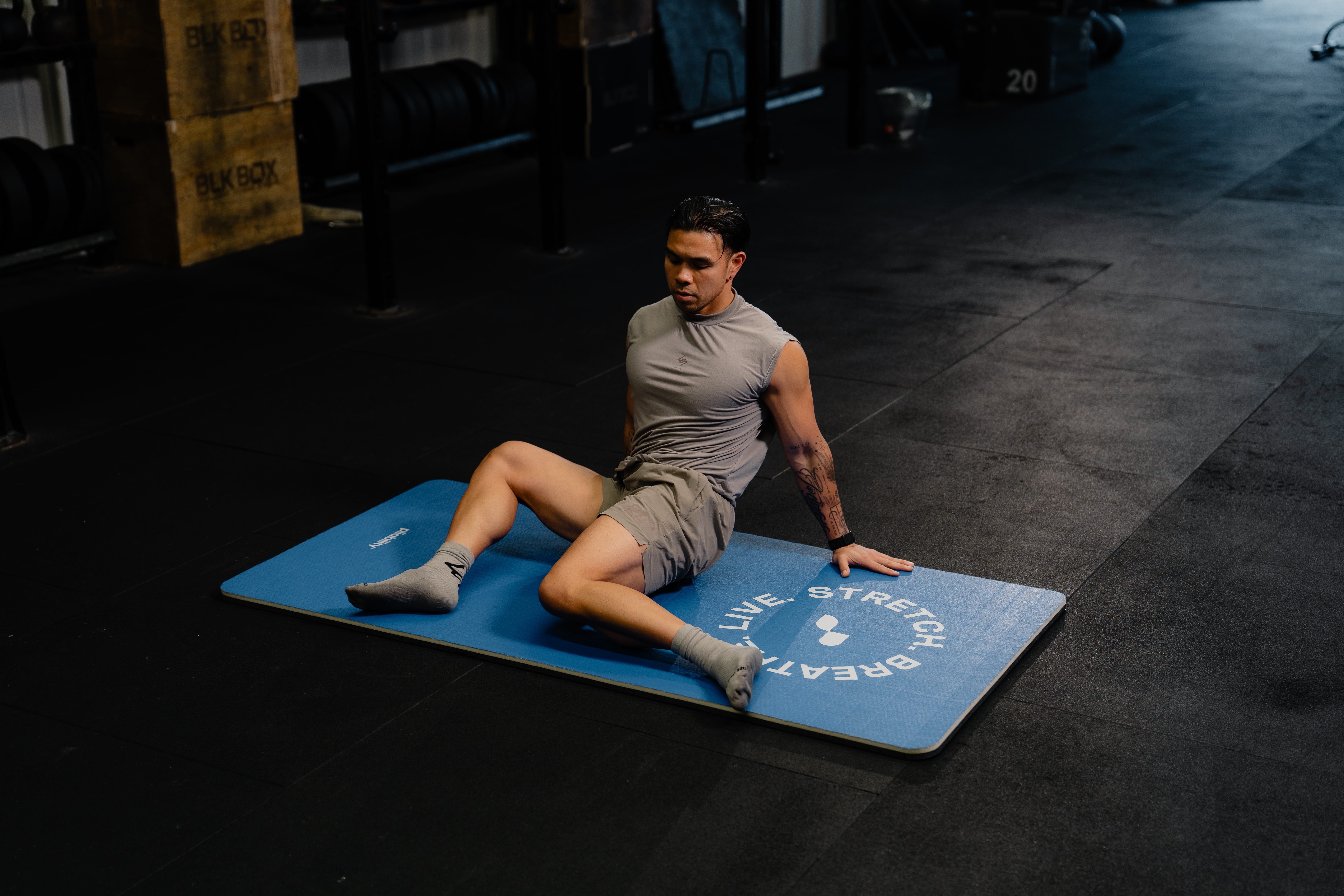 man on mat - Does Masturbation Affect Athletic Performance