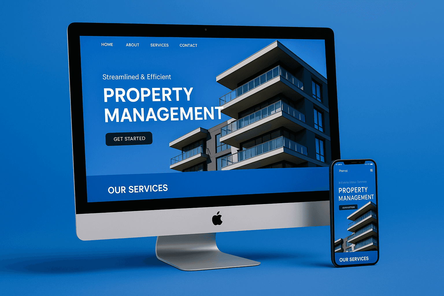Space Studios Website Proerty Management Website Build