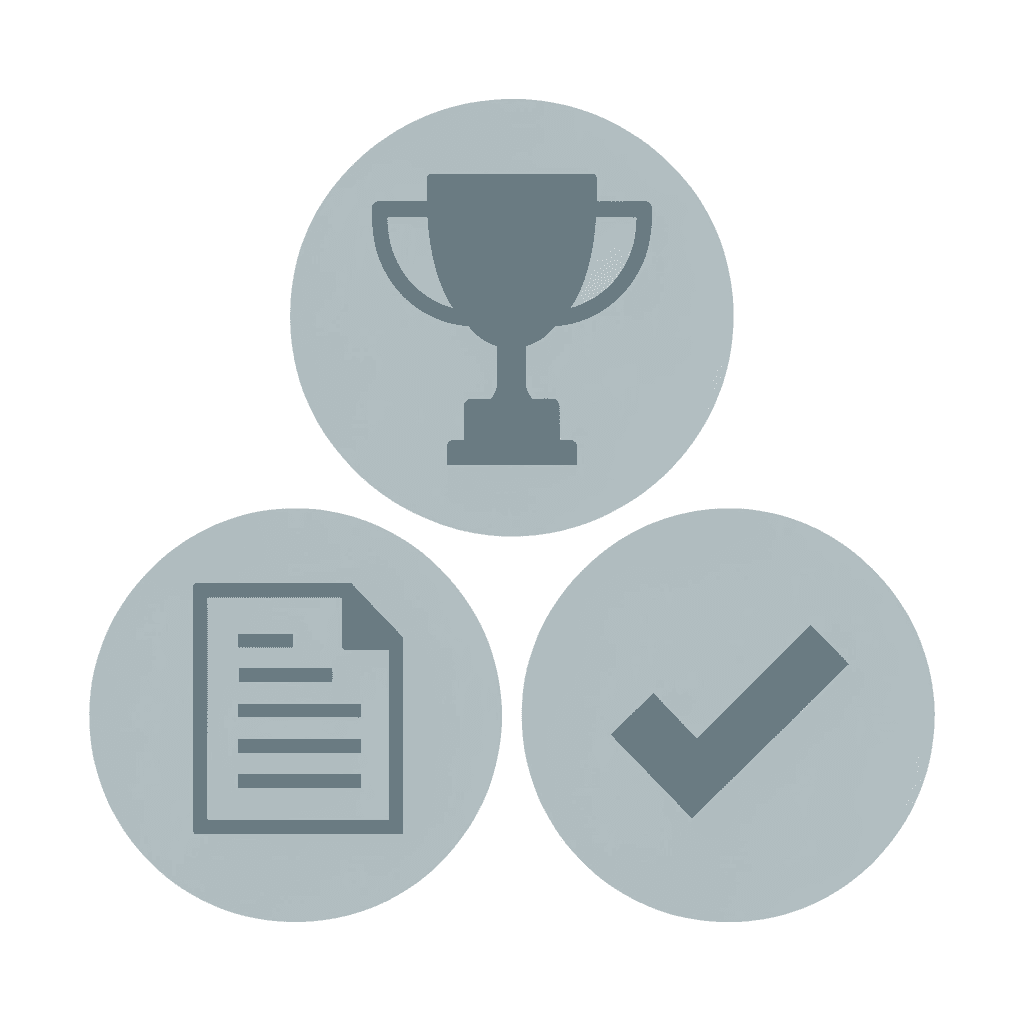 Pyramid showing three foundational traits: strong teams, skilled coaches, and player recruitment ability