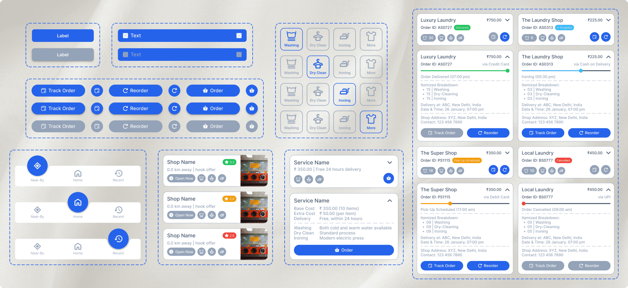 UI component library