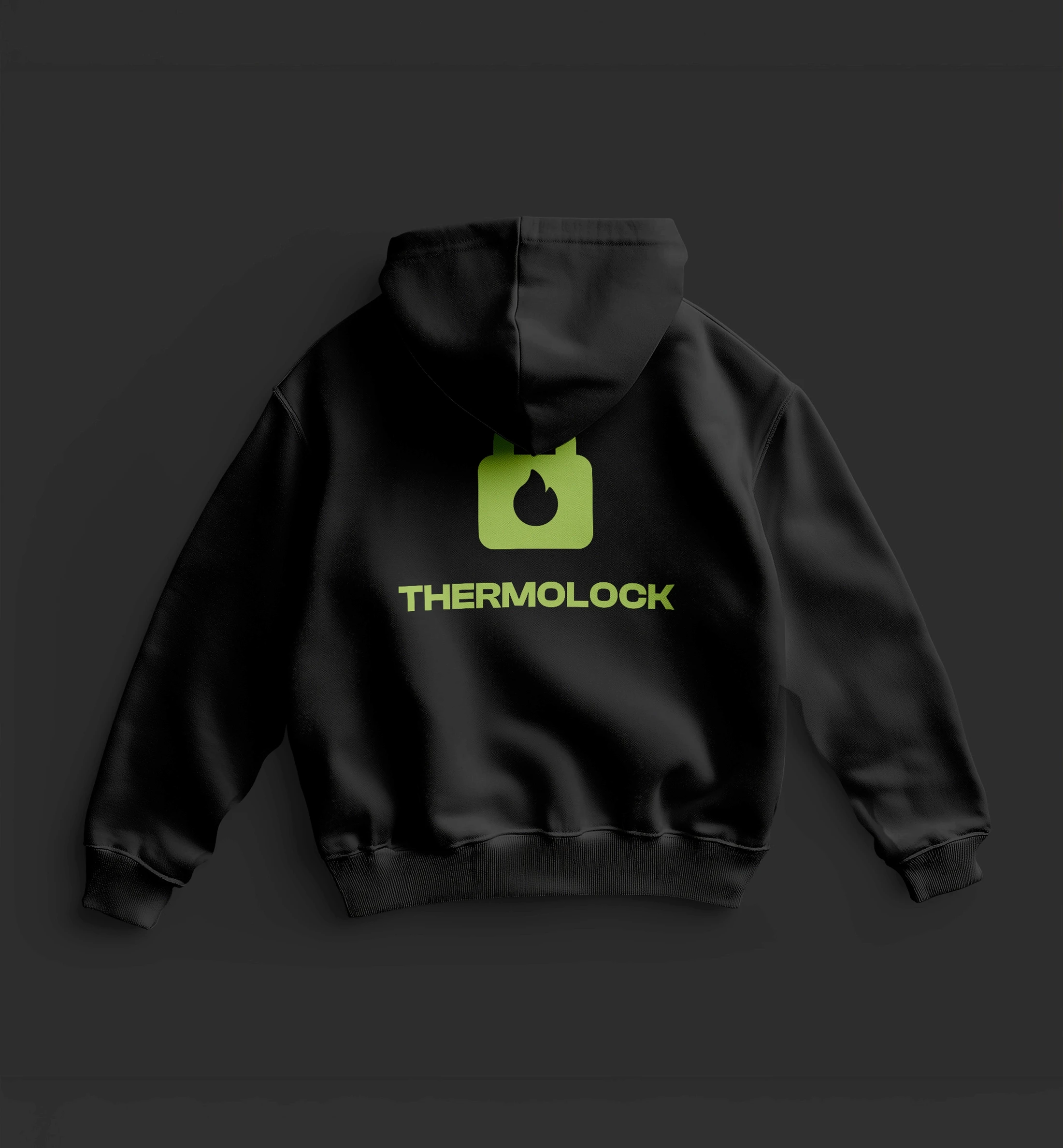 Logo Thermolock na pracovní mikině