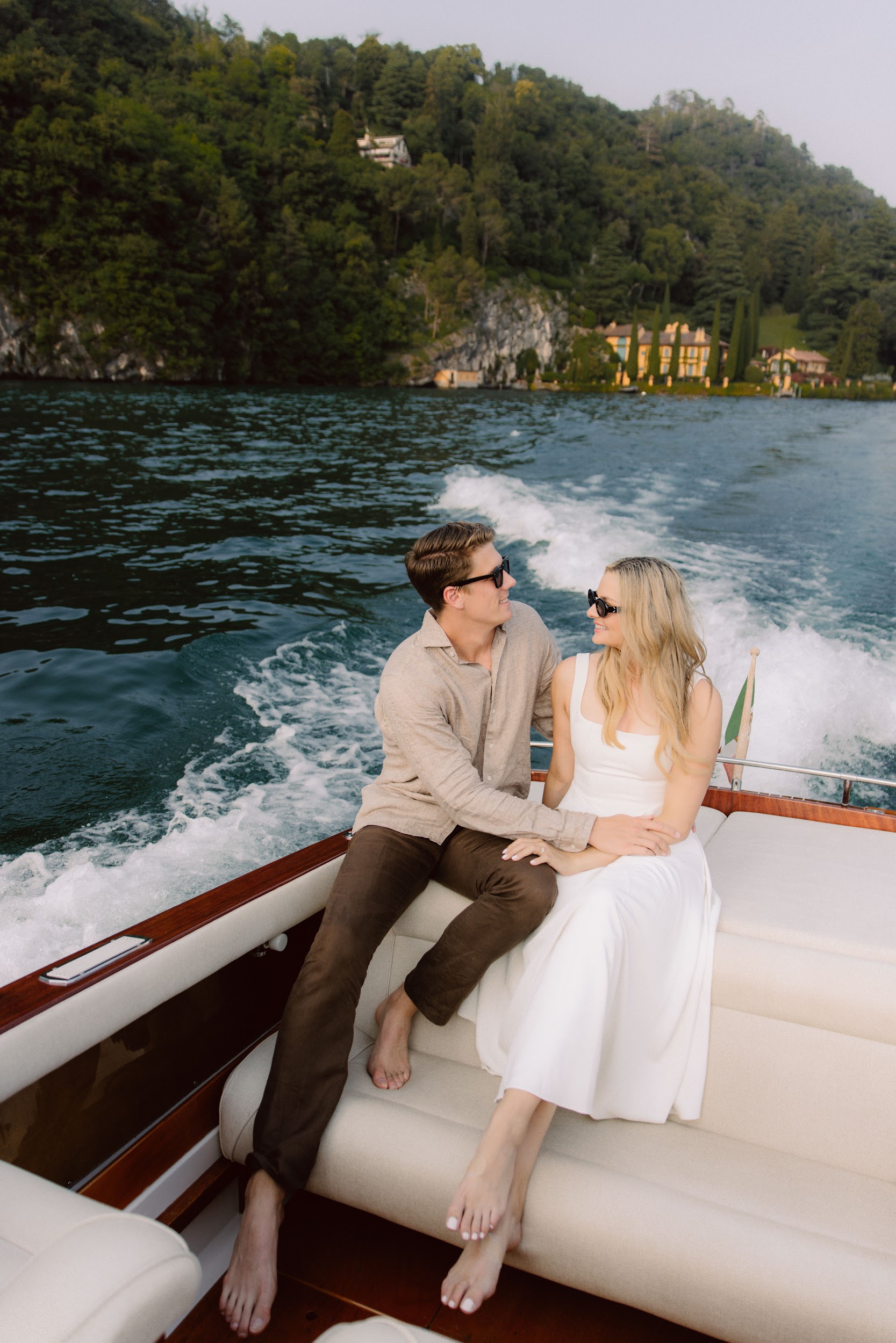 Irina Kostash - Lake Como Photographer - Lake Como Boat 