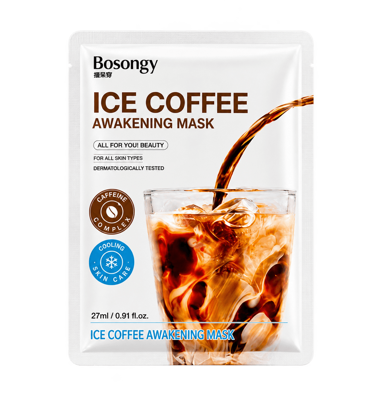 BOSONGY Ice Coffee Awakening Mask