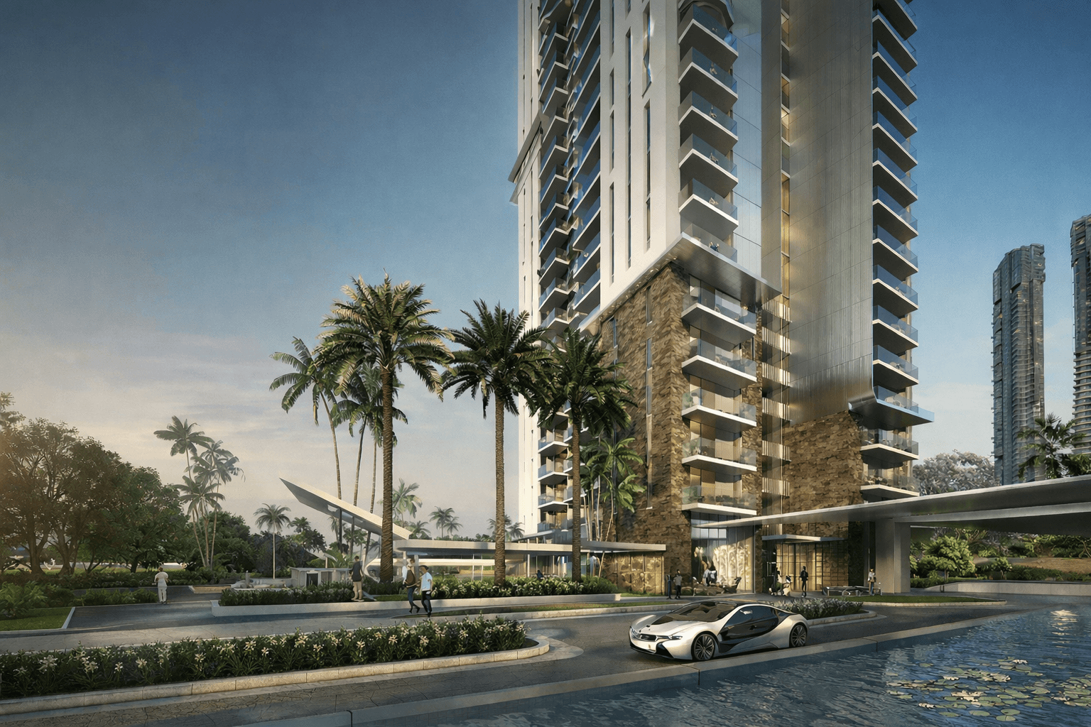 Exclusive premium residence balcony view Gurugram