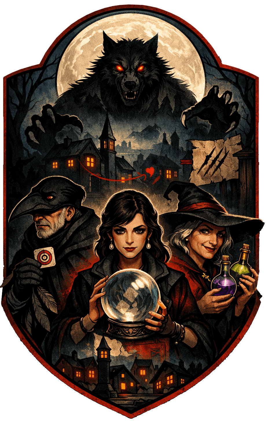 Groupe de joueurs ayant joué une murder party sur le thème western