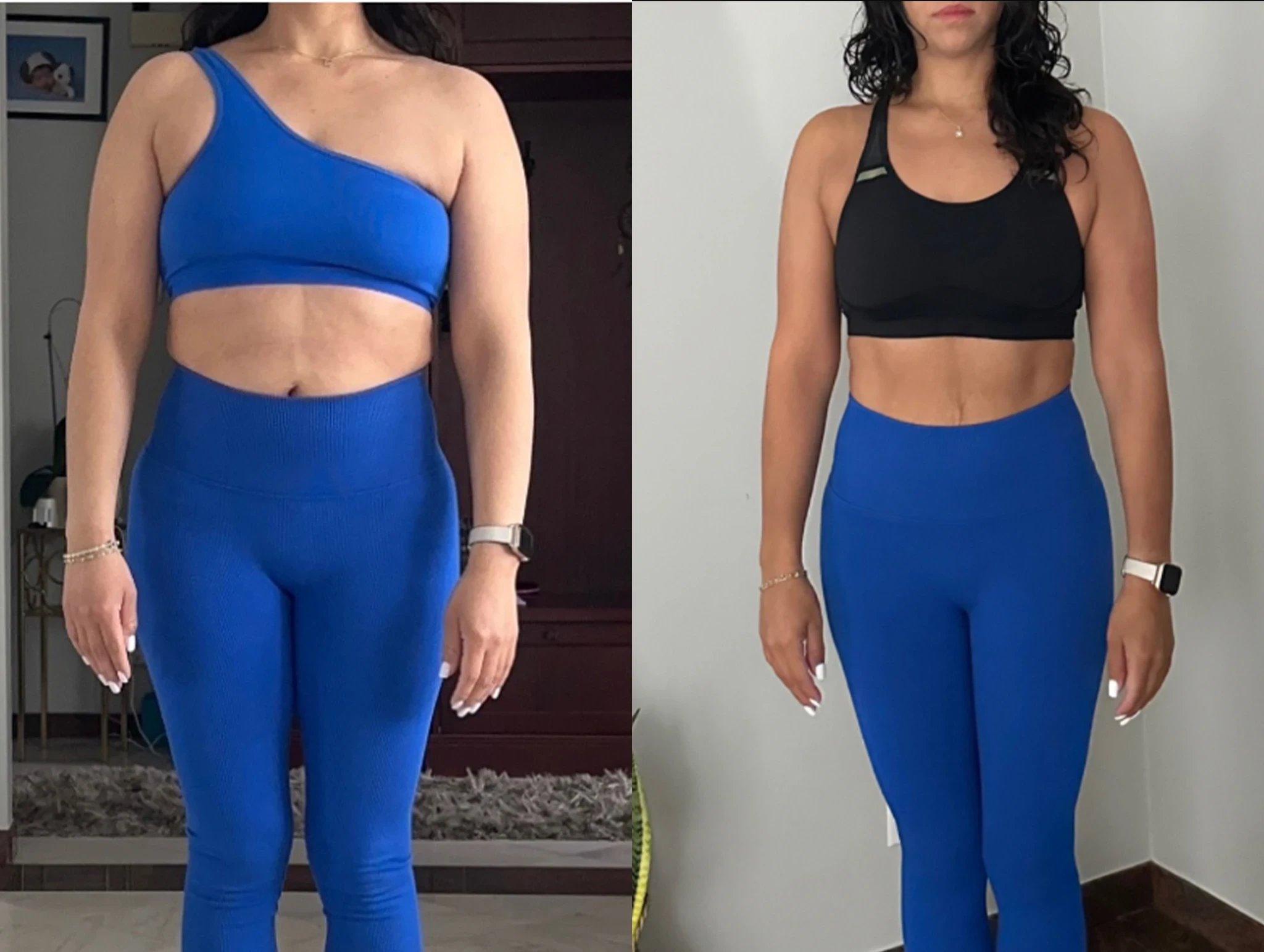 Client before and after
