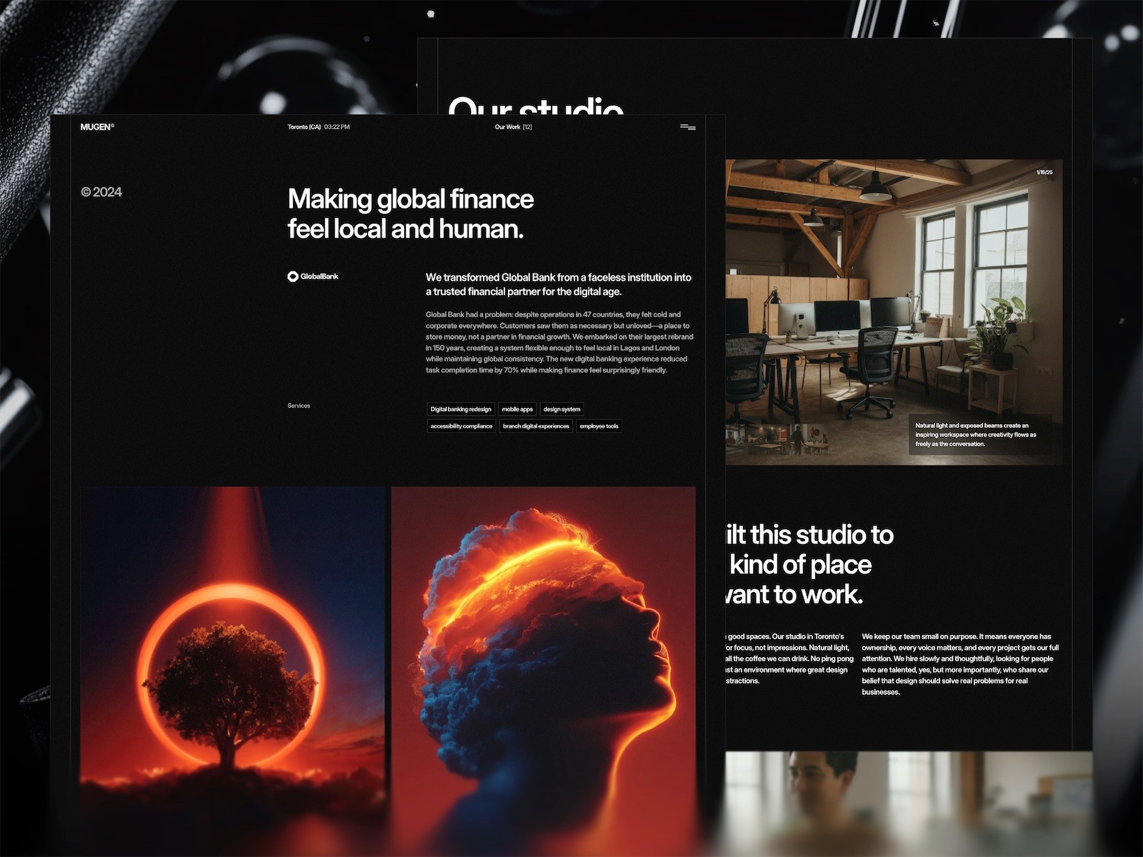 Mugen Design Agency Framer Template