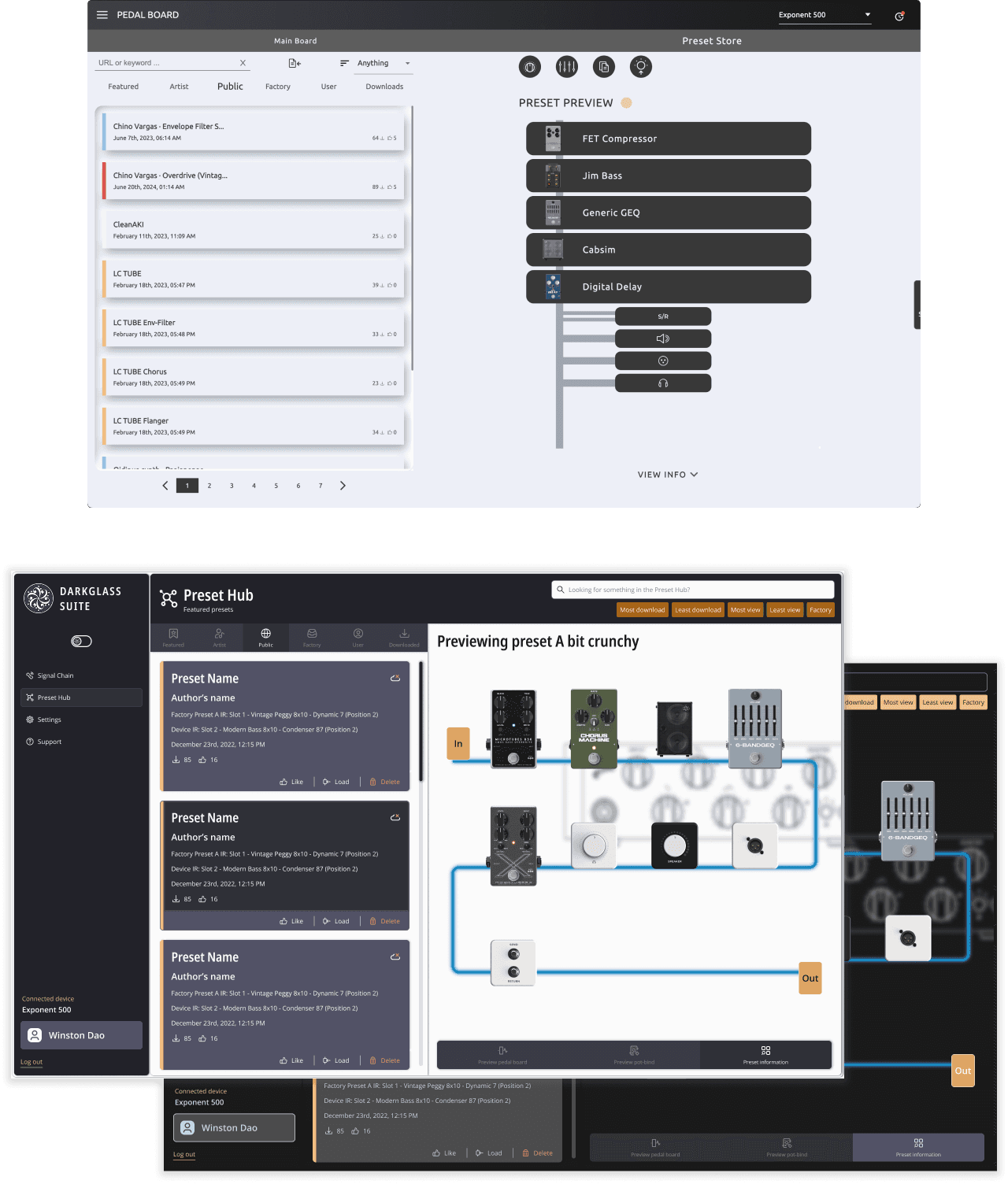 Preset Hub Before & After