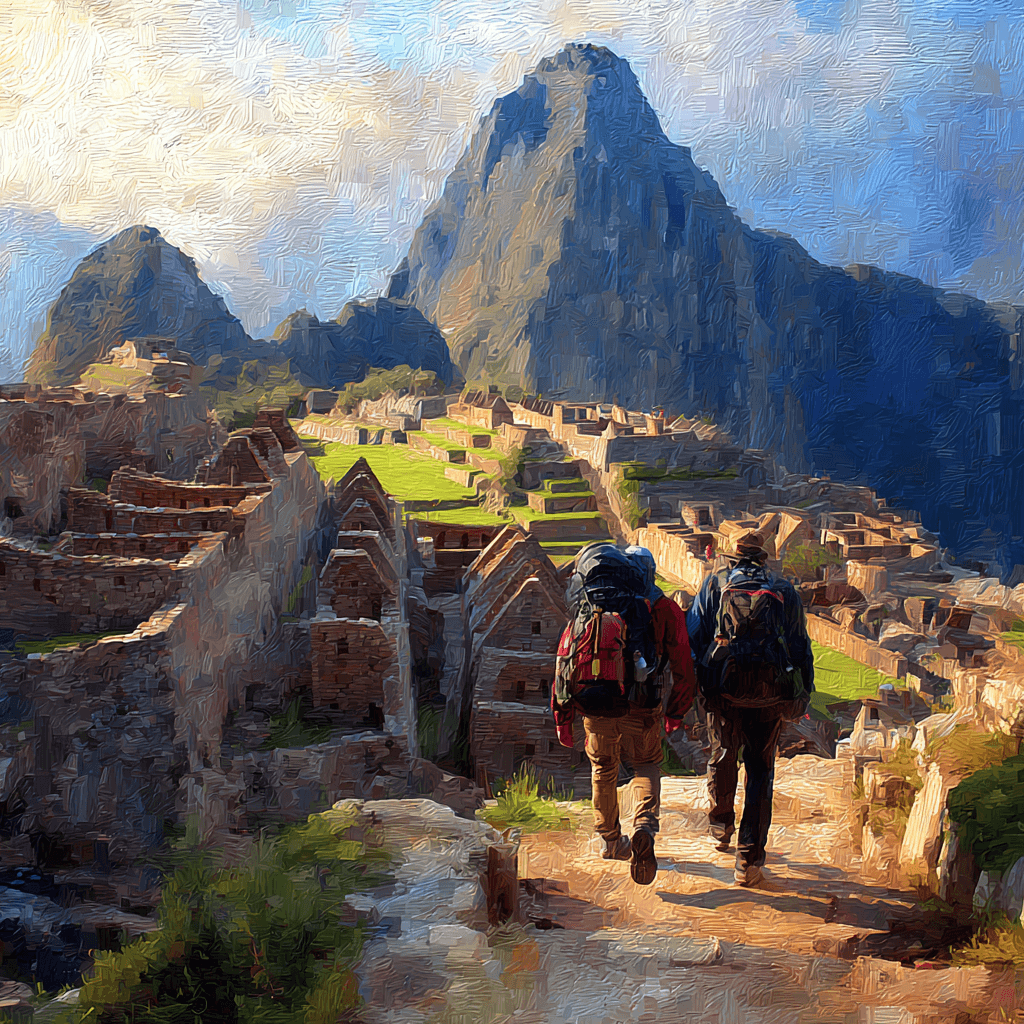 Travelers hiking through Machu Picchu, reflecting Prepared Travel’s custom, dietary-conscious journeys built for safety and exploration.