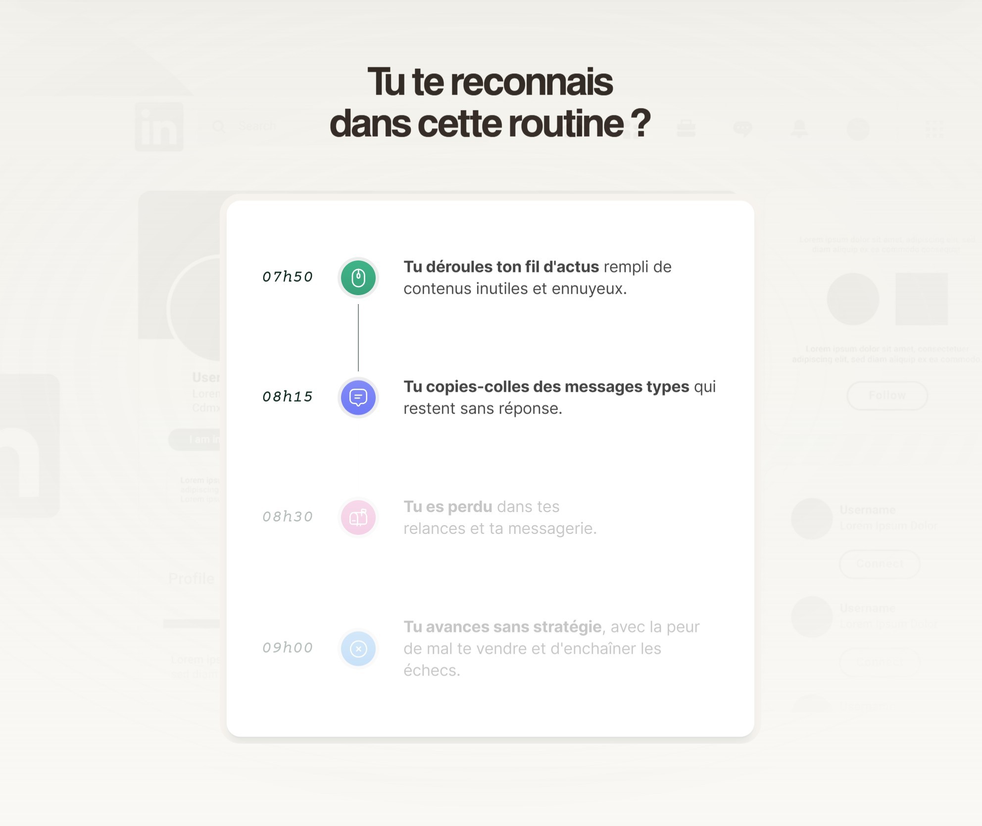 section routine landing page krilup