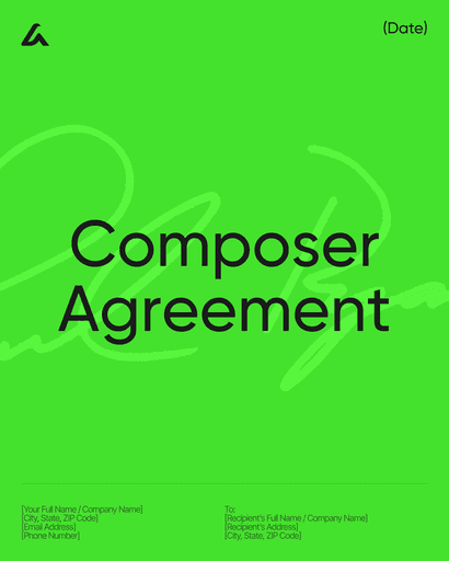 Composer Agreement