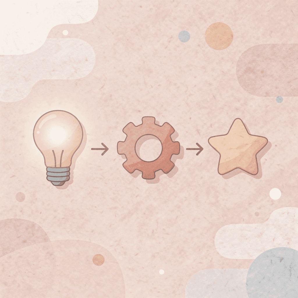 Three icons showing progression from understanding to speaking confidence gap