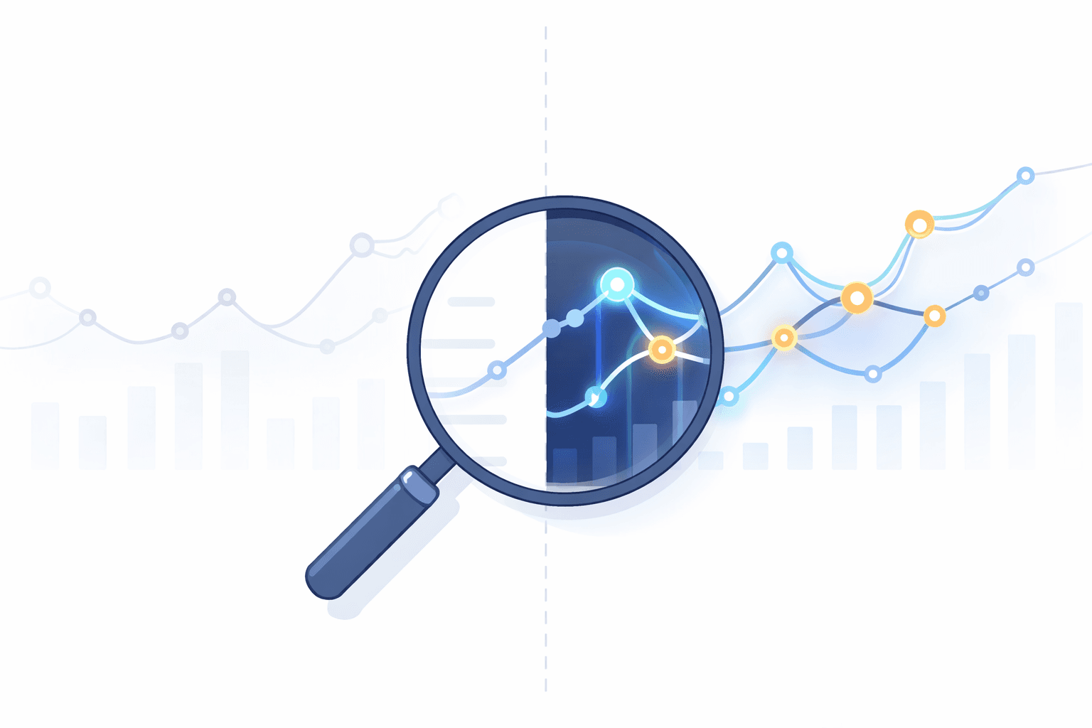 Illustratie van Ontdekken