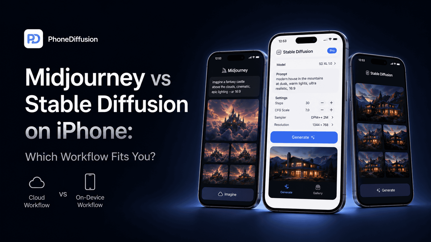 Midjourney vs Stable Diffusion on iPhone: Which Workflow Fits You?