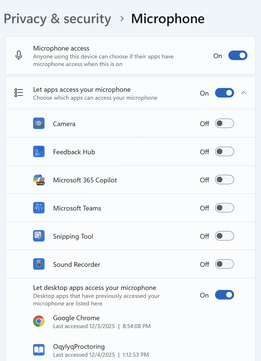 Microphone Access — screenshot 12