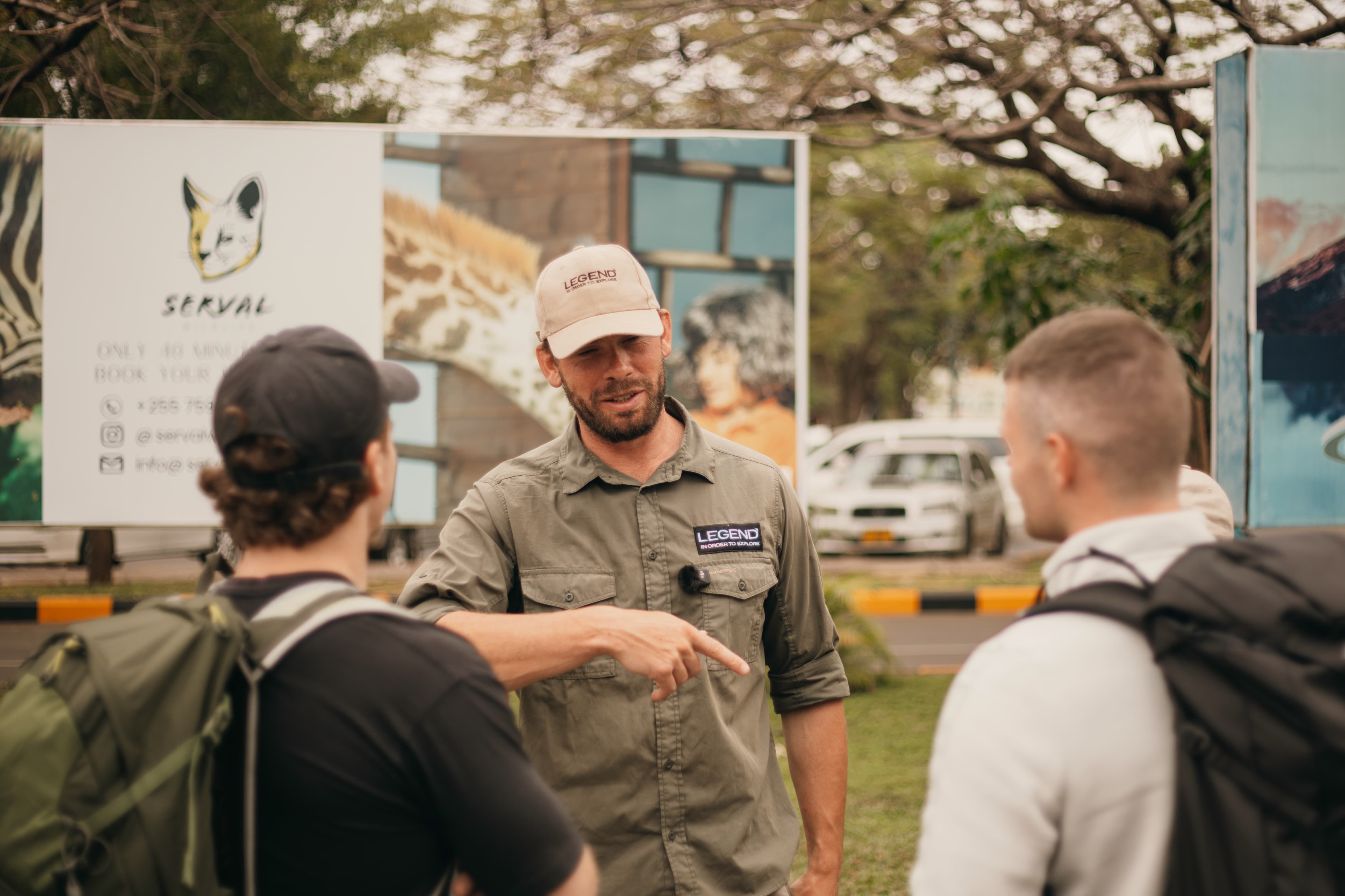 Legend client arriving in Moshi ahead of a Kilimanjaro expedition.