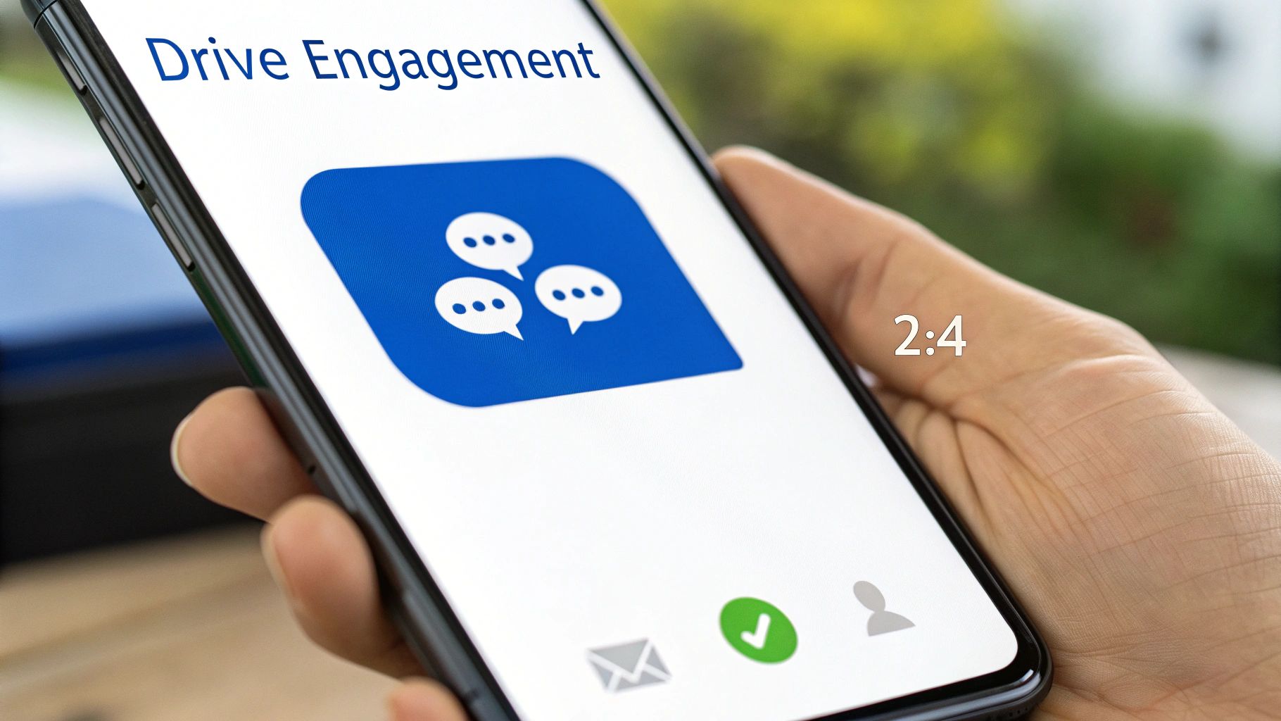 A person pointing at a screen showing YouTube engagement metrics like likes, comments, and shares.