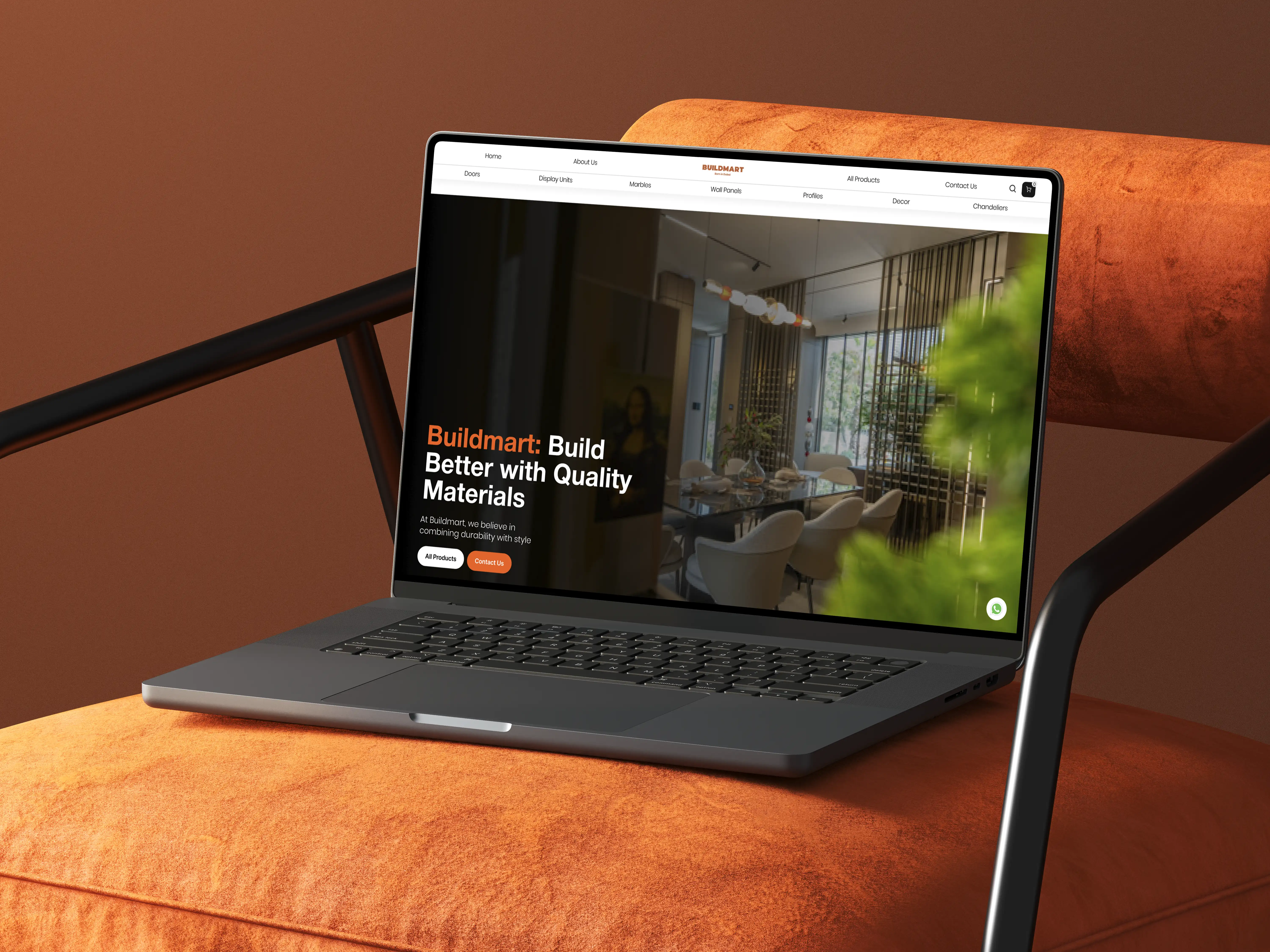 Buildmart project mockup