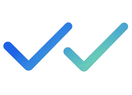 Double checkmark icon