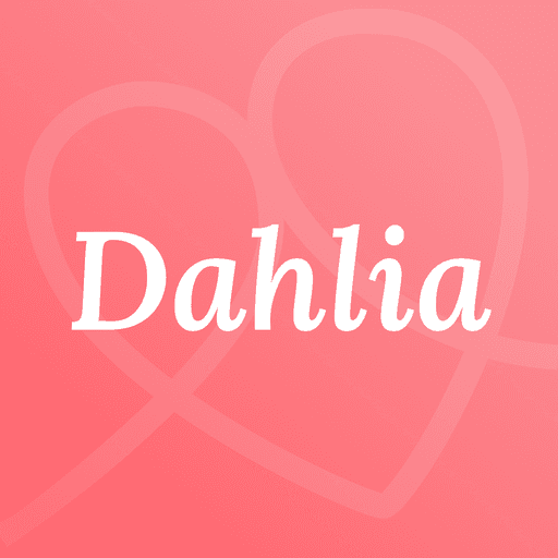 Dahlia flower icon