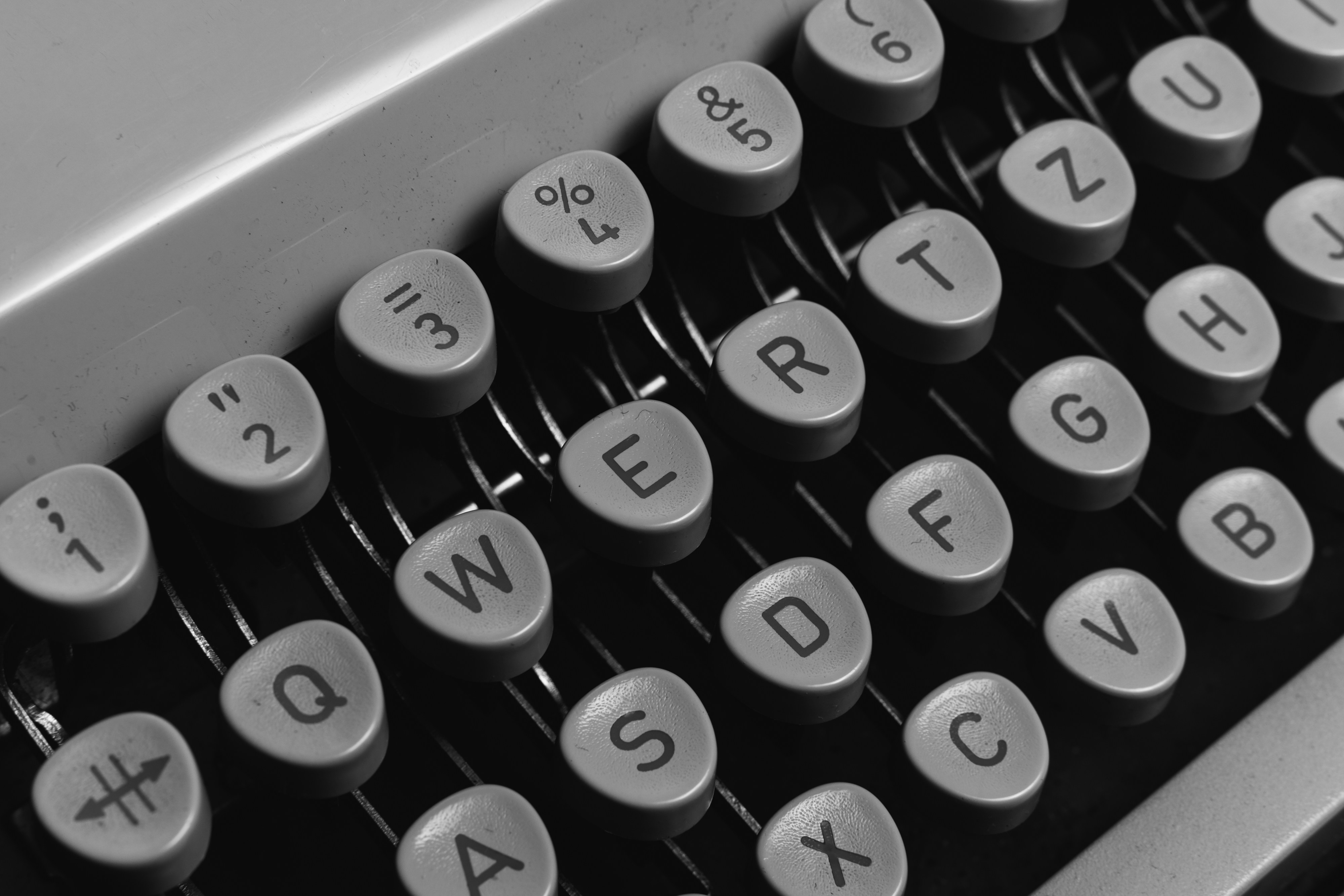 Typewriter keyboard