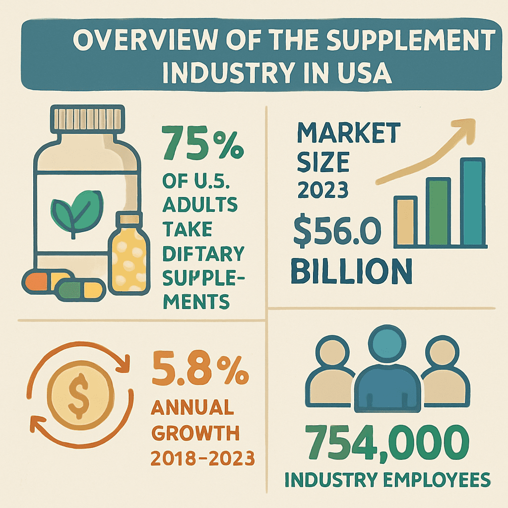 Overview of the Supplement Industry in USA