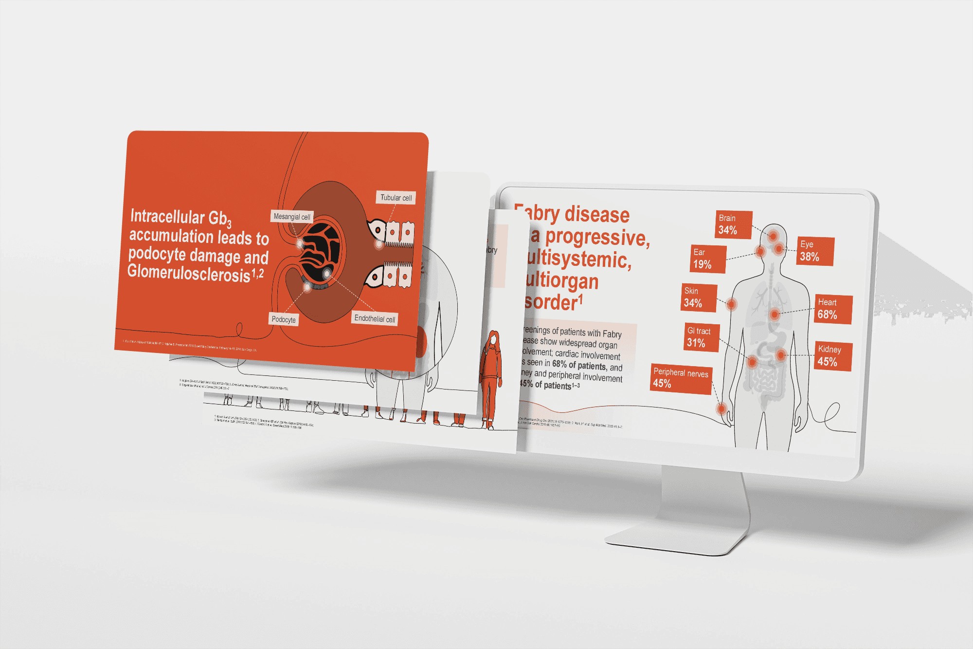 A silver soda can appears to be spinning mid-air surrounded by swirling sand against a neutral beige background, conveying dynamic energy and motion.