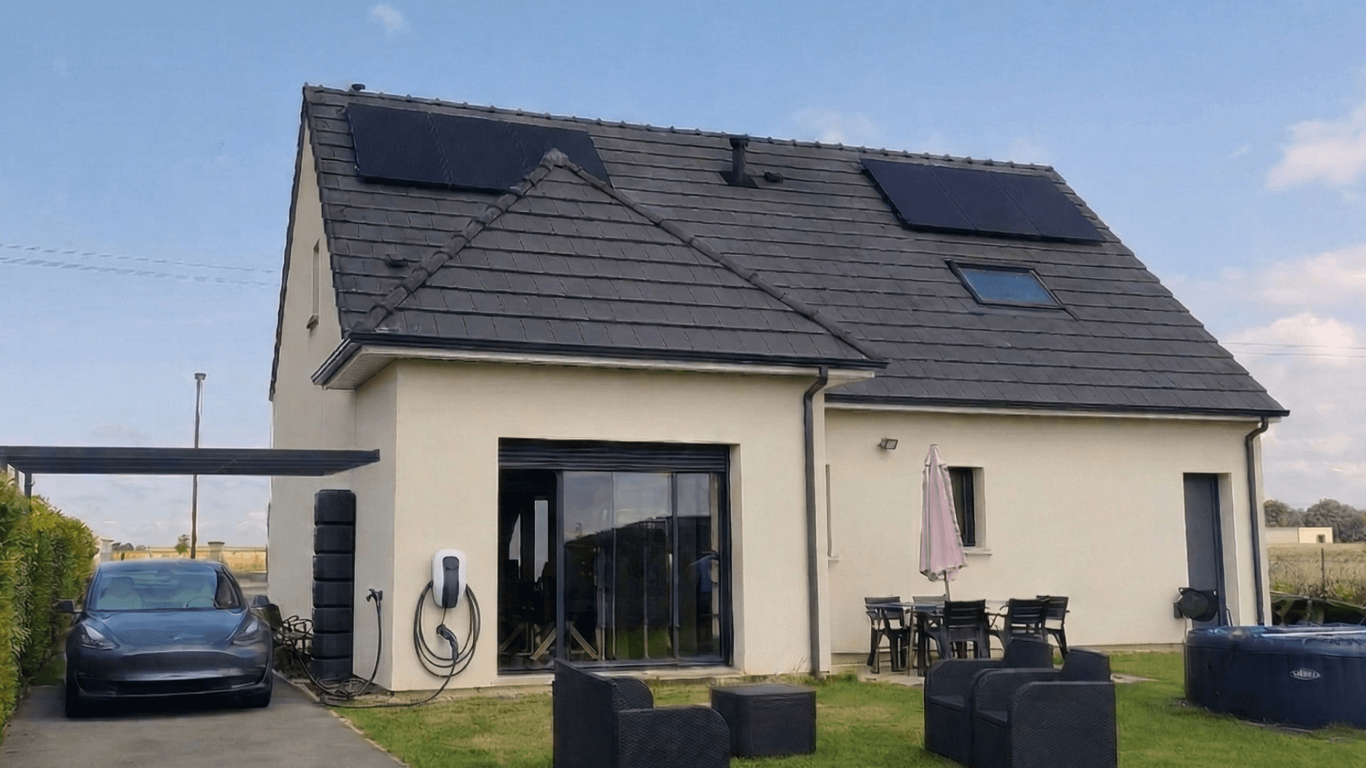 photo de la maison de demain énergétique