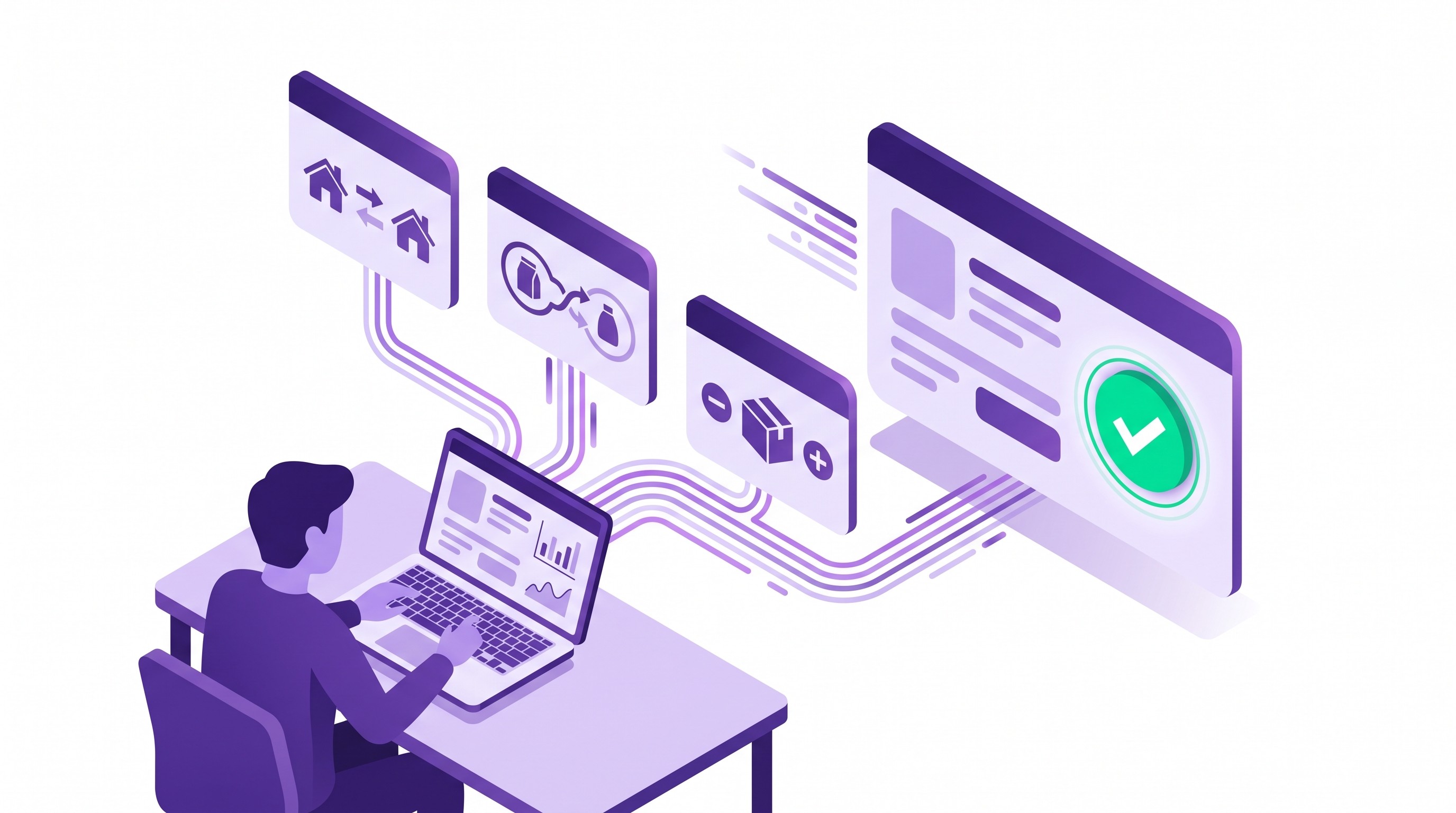 Shopify order editing self-service flow with buyer making post-purchase changes through customer accounts