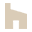 Houzz icon in black and white
